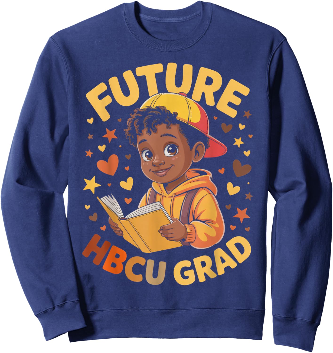 Future HBCU Graduate Juneteenth School Historical HBCU Sweatshirt - Sweatshirt | Navy