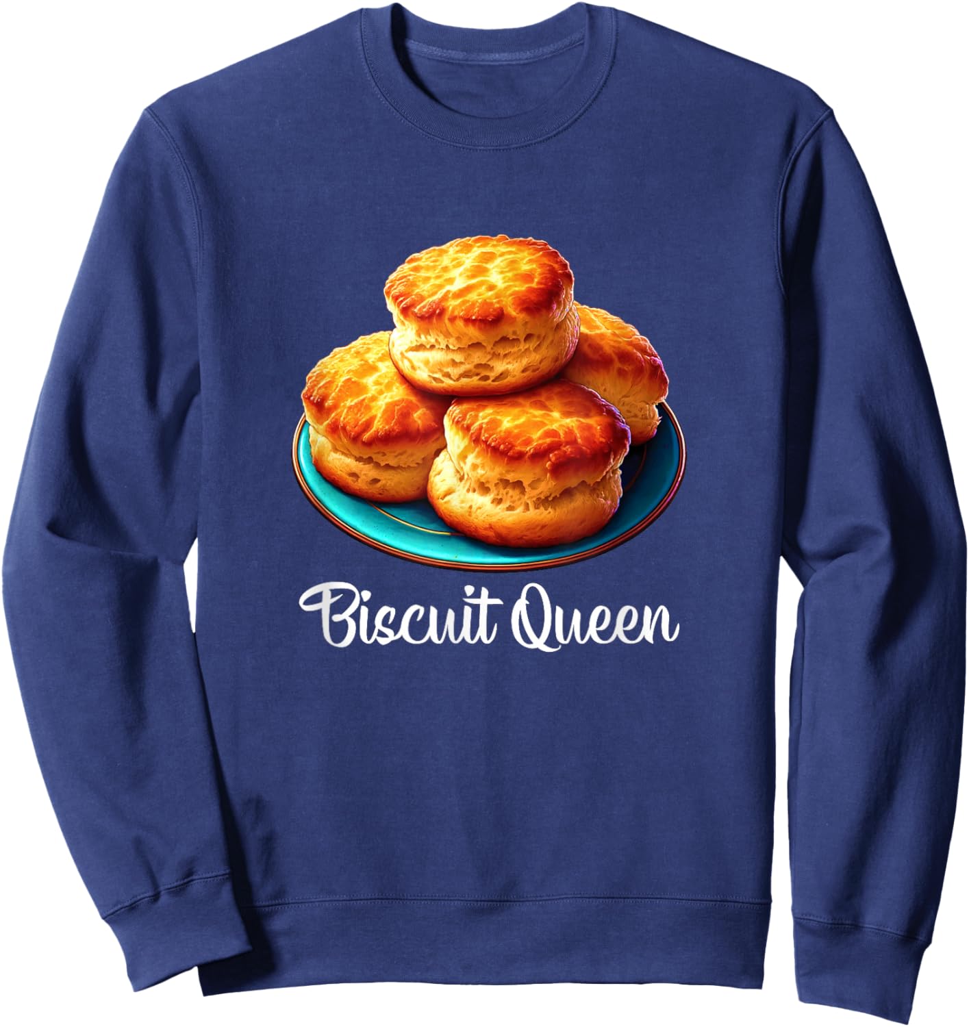 Biscuit Queen Sweatshirt - Sweatshirt | Navy