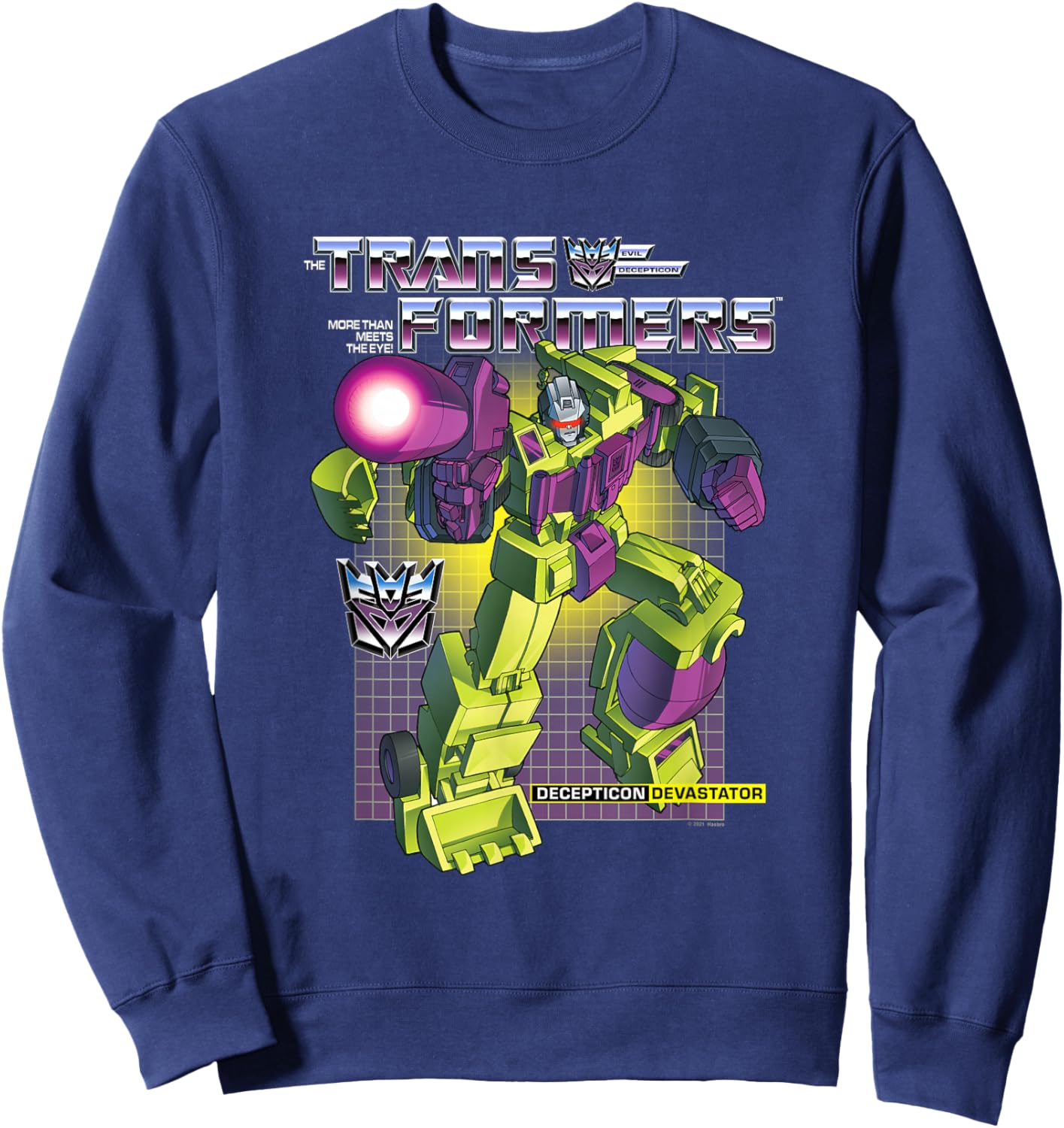 Transformers Devastator Sweatshirt - Sweatshirt | Navy