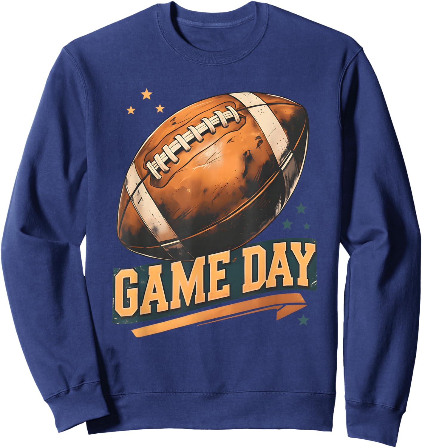 Game Day American Football Player Team Coach Men Women Boys Sweatshirt - Sweatshirt | Navy