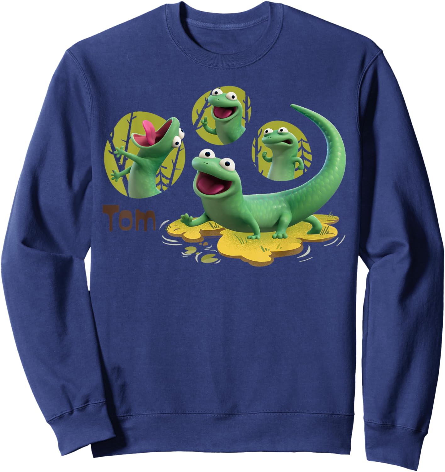 Disney and Pixar's Hoppers Tom The Lizard Lizard Lizard Sweatshirt - Sweatshirt | Navy
