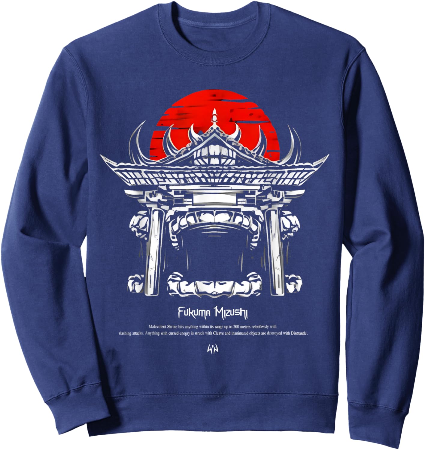 Malevolent Shrine Sweatshirt - Sweatshirt | Navy