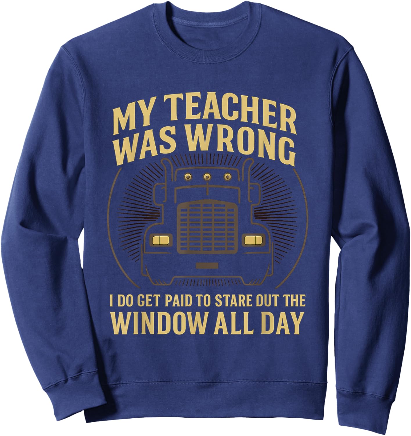 T-Shirt Sweatshirt - Sweatshirt | Navy