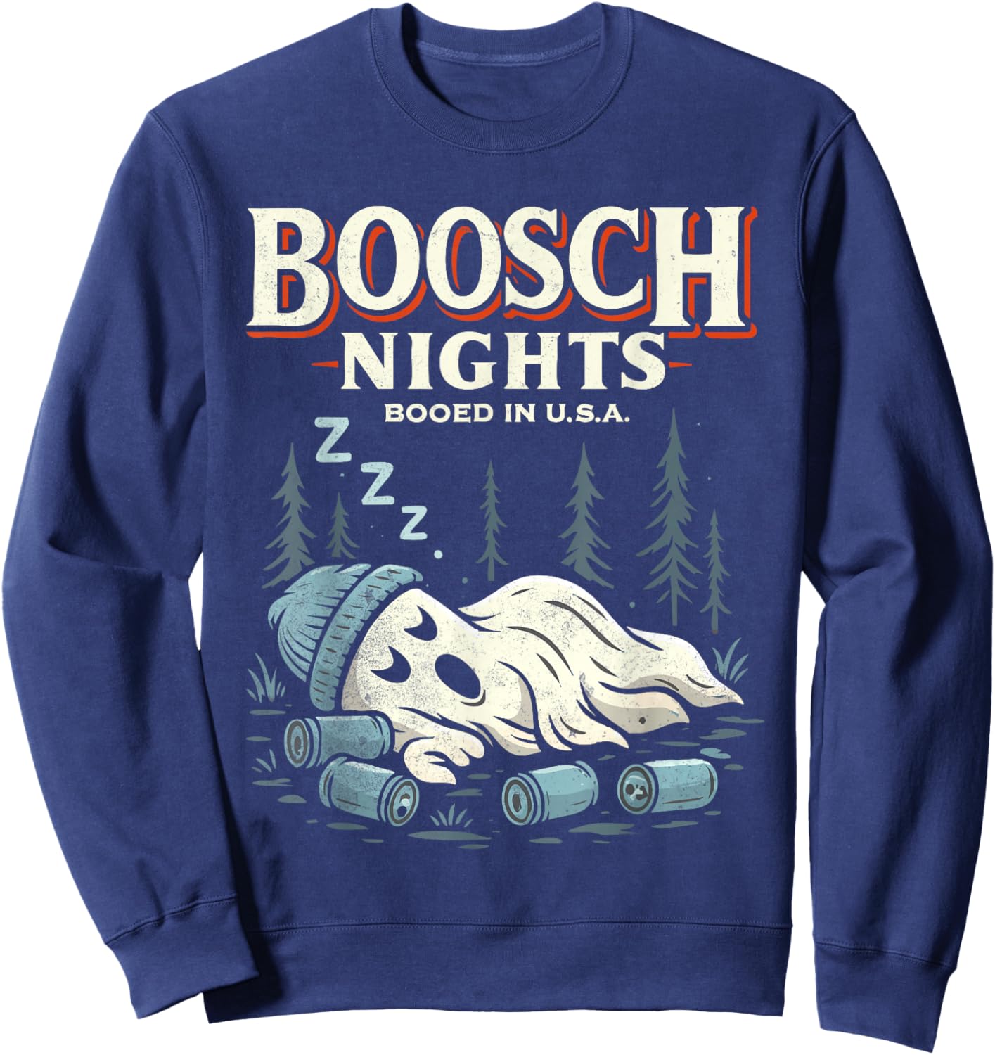 Boosch Beer Halloween Sweatshirt - Sweatshirt | Navy