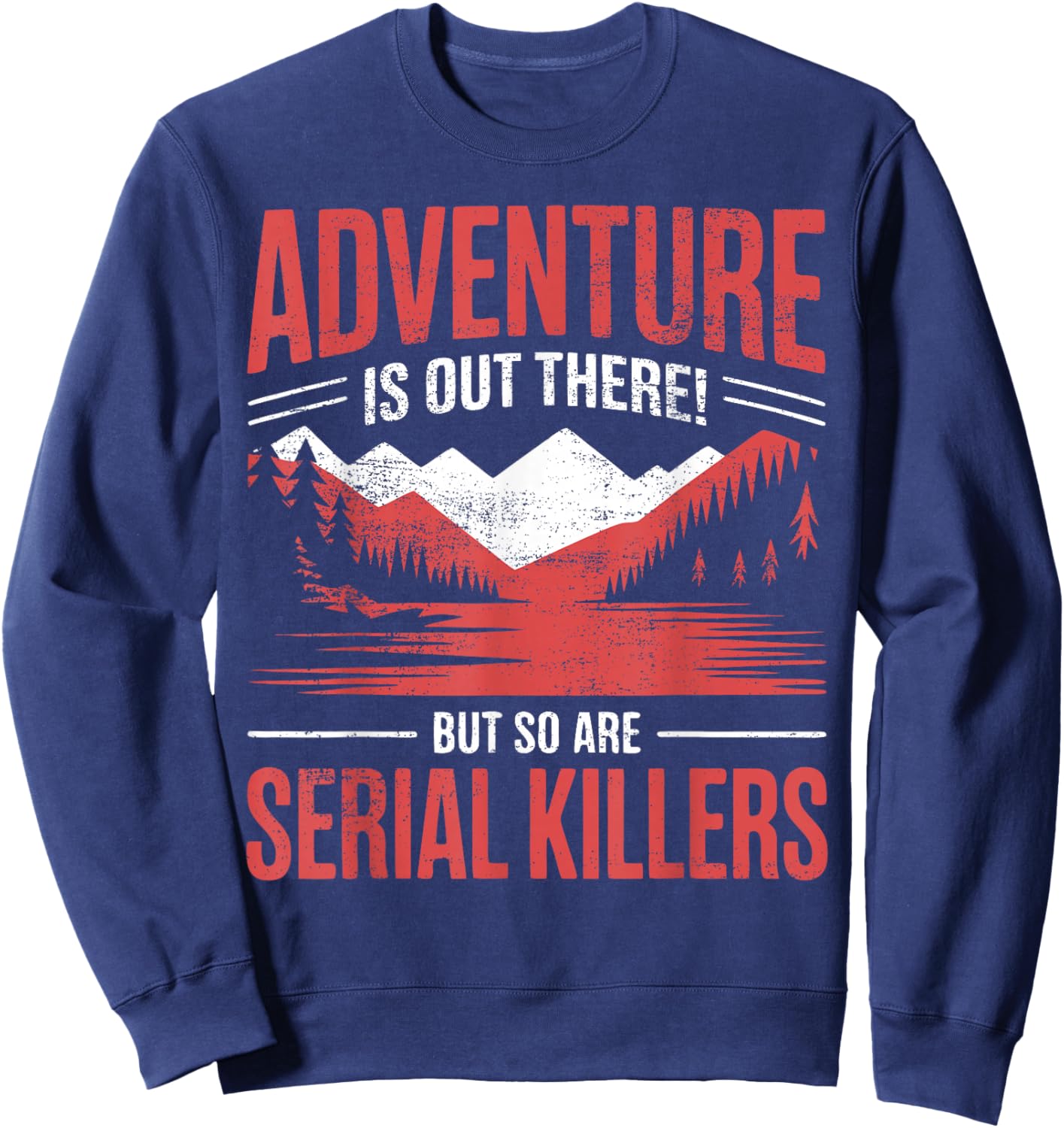 Murder Mystery Lover True Crime Sweatshirt - Sweatshirt | Navy