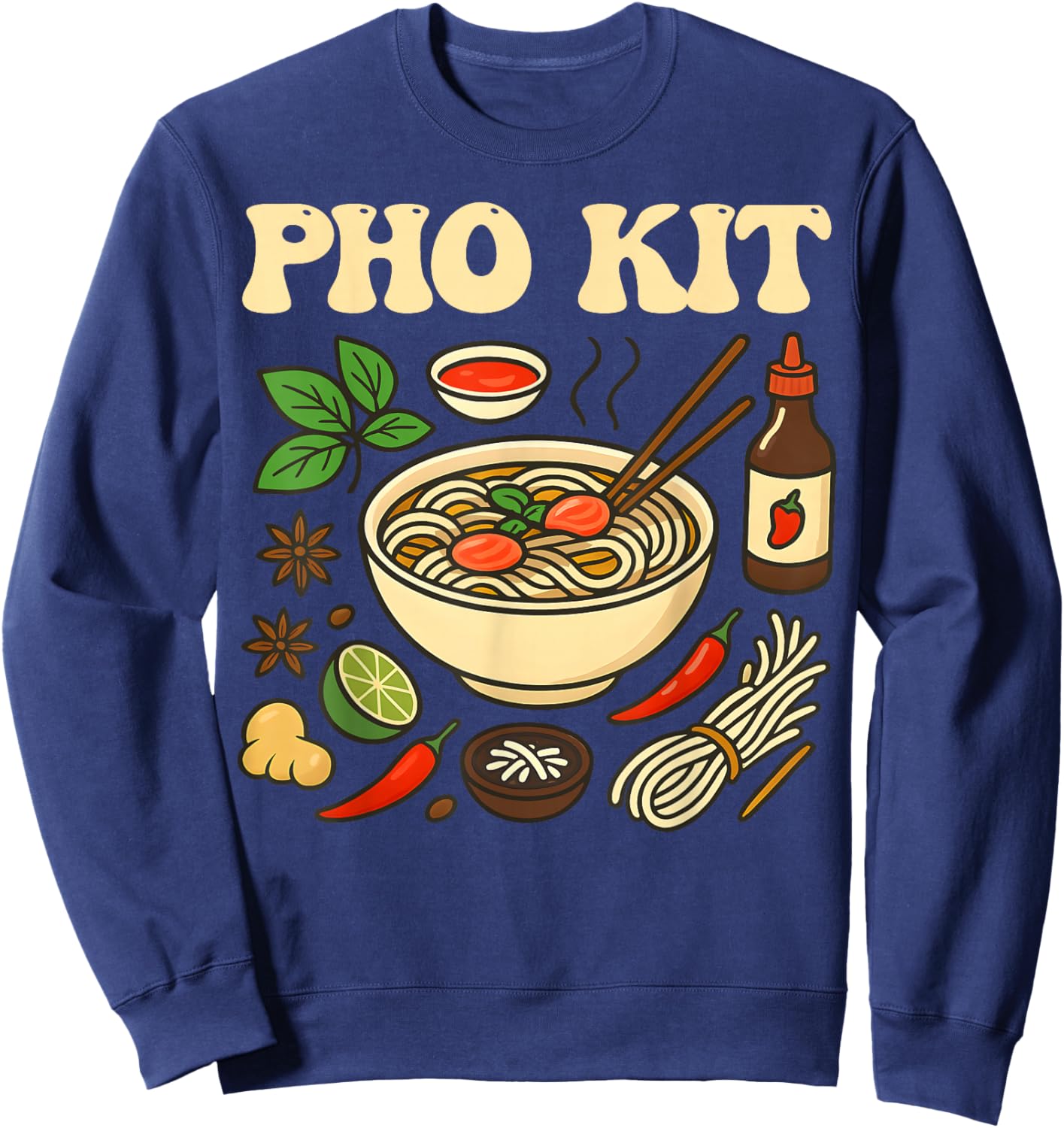 Official Pho Kit Sweatshirt - Sweatshirt | Navy