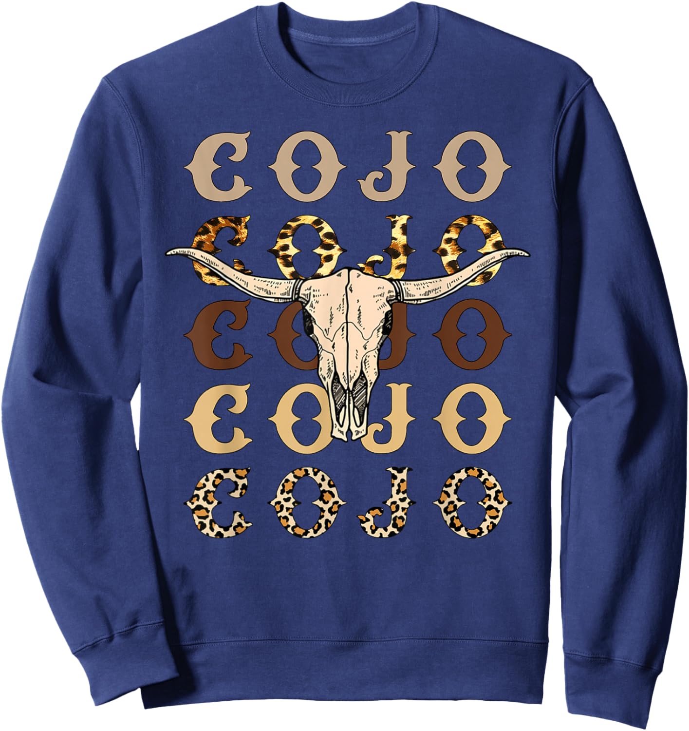 Vintage Cojo Name Personalized, Cojo Family Name Sweatshirt - Sweatshirt | Navy