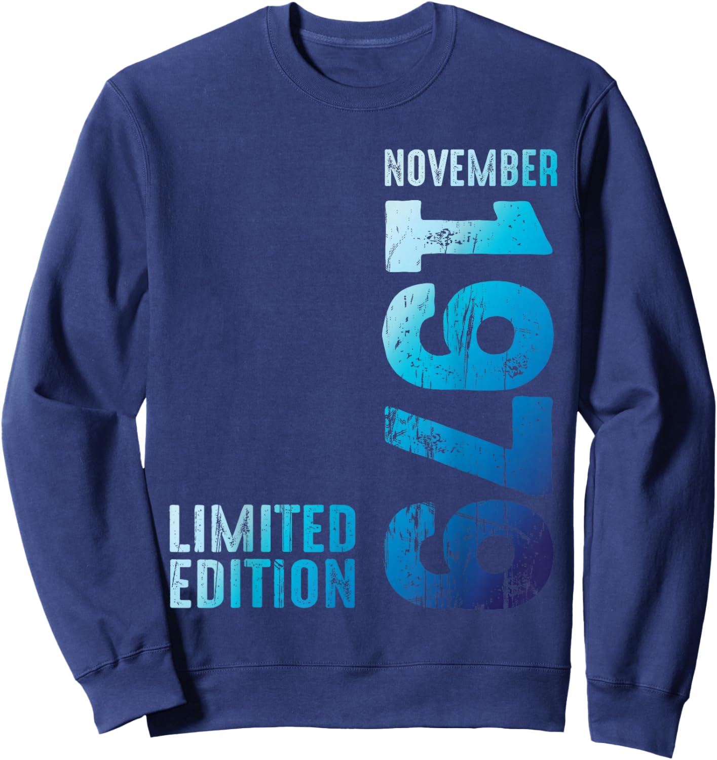 November 1979 Year 1979 Retro 1979 Vintage 1979 Edition Sweatshirt - Sweatshirt | Navy