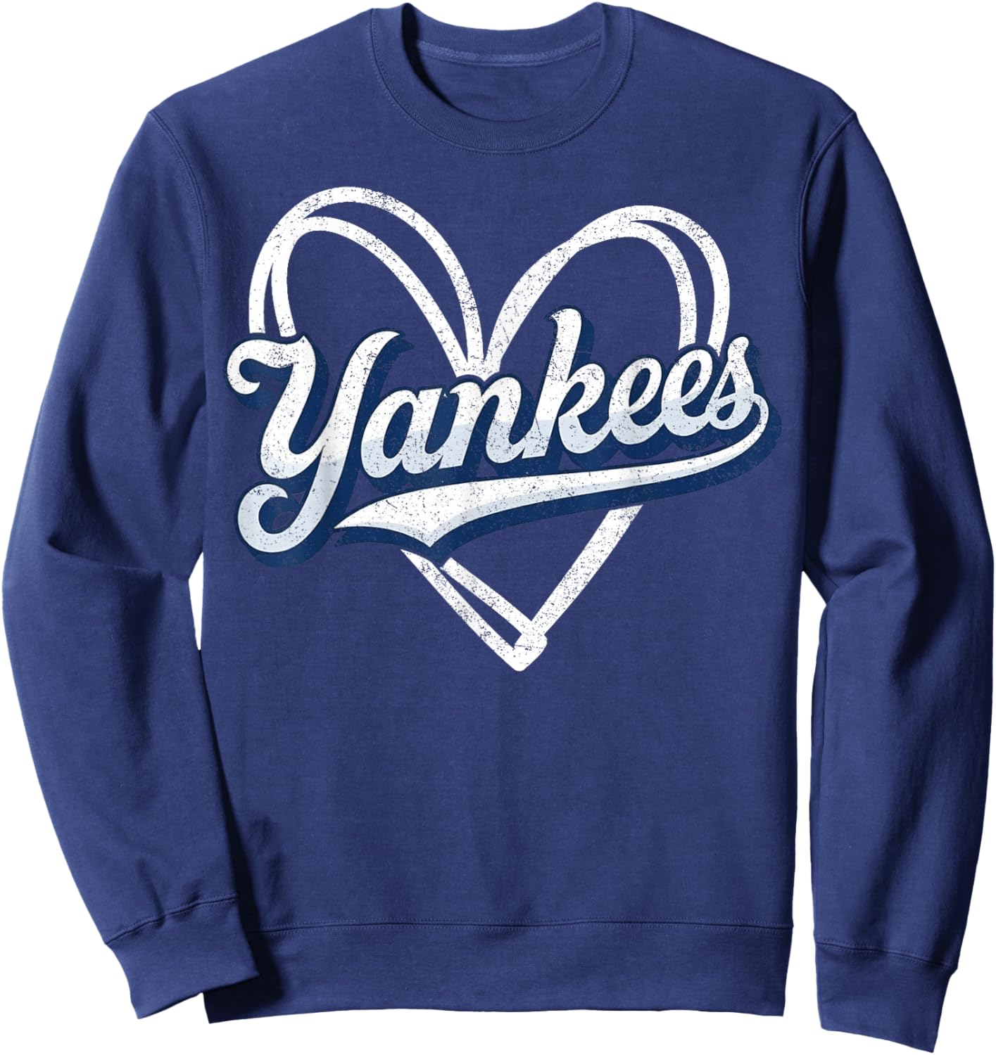 Yankees Vintage Retro Style, Classic 70s & 80s Yankees Sweatshirt - Sweatshirt | Navy