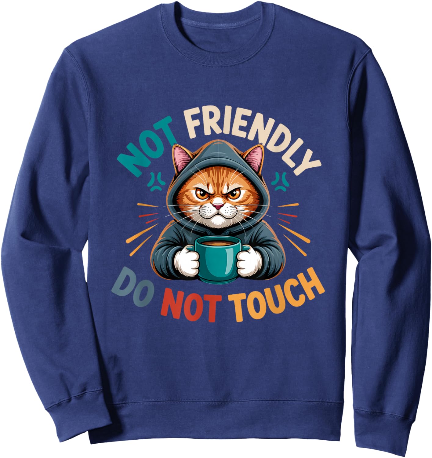 Animal Sweatshirt - Sweatshirt | Navy