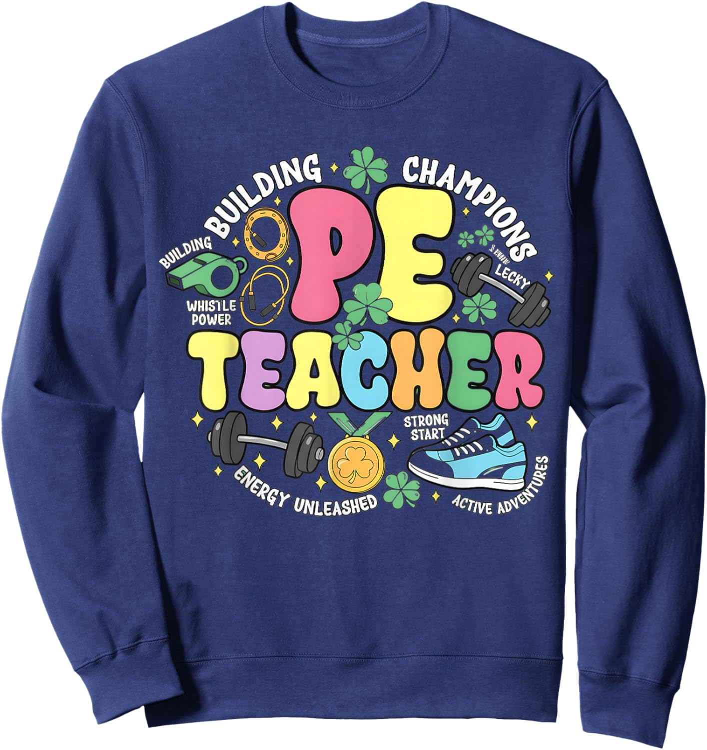 Shirt, Physical Education St Patricks D Sweatshirt - Sweatshirt | Navy