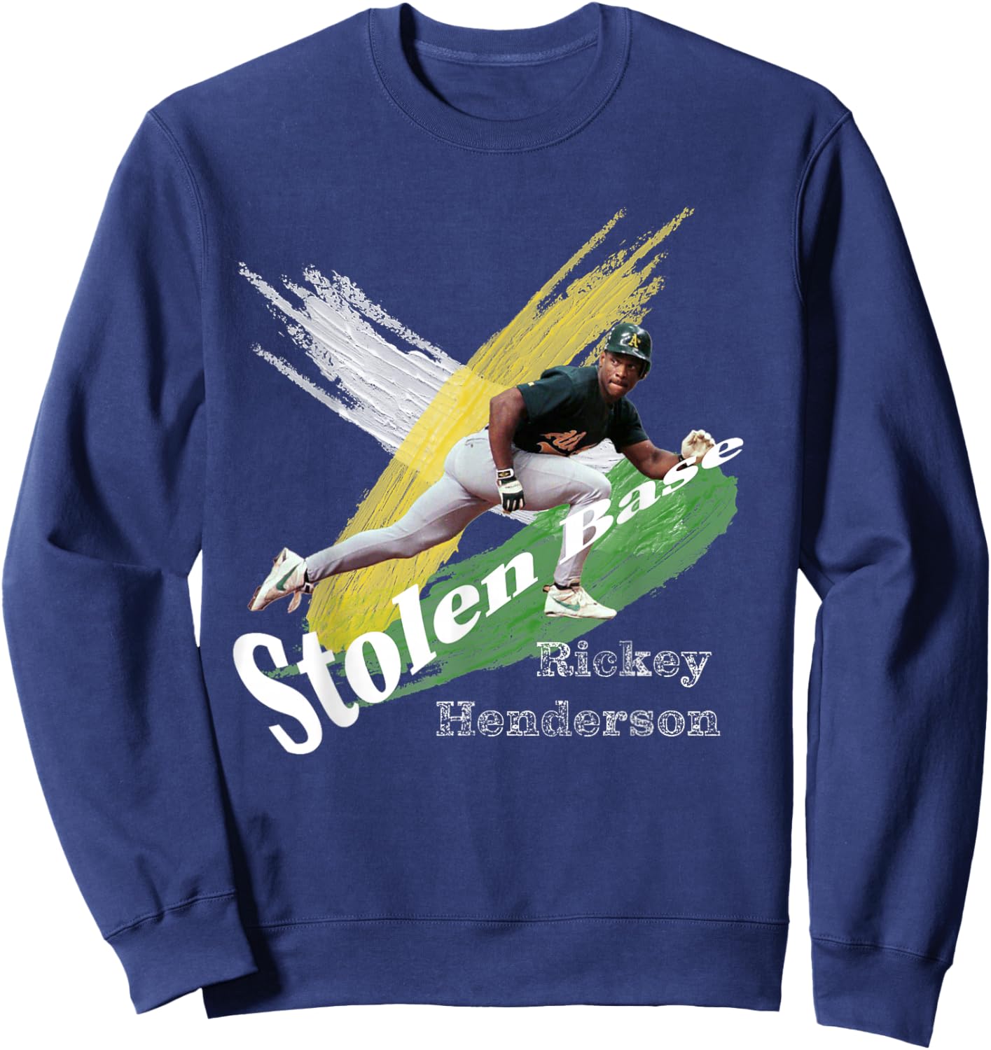 Rickey Henderson_001 Sweatshirt - Sweatshirt | Navy