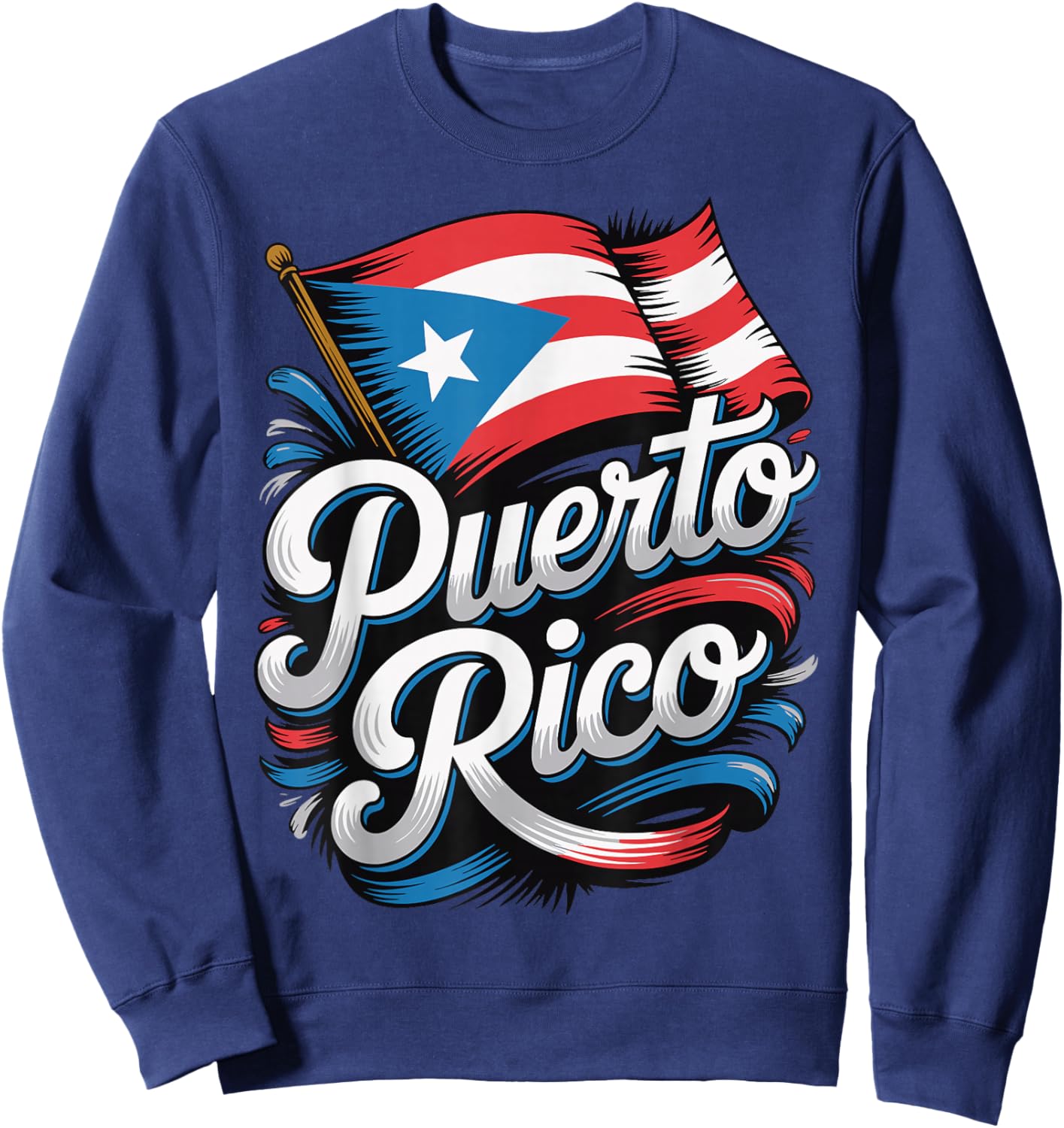 Puerto Rico Sweatshirt - Sweatshirt | Navy