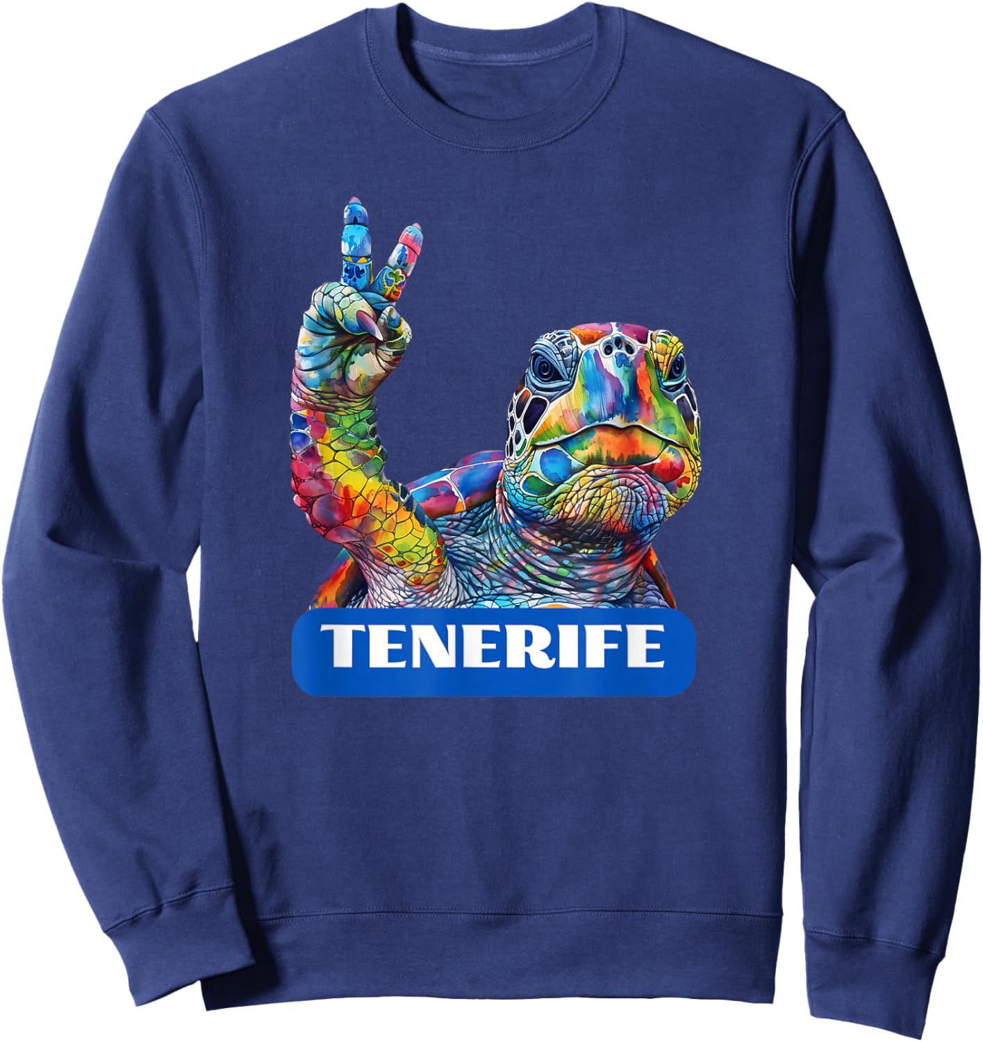 Spain Canary Islands Tenerife Sweatshirt - Sweatshirt | Navy