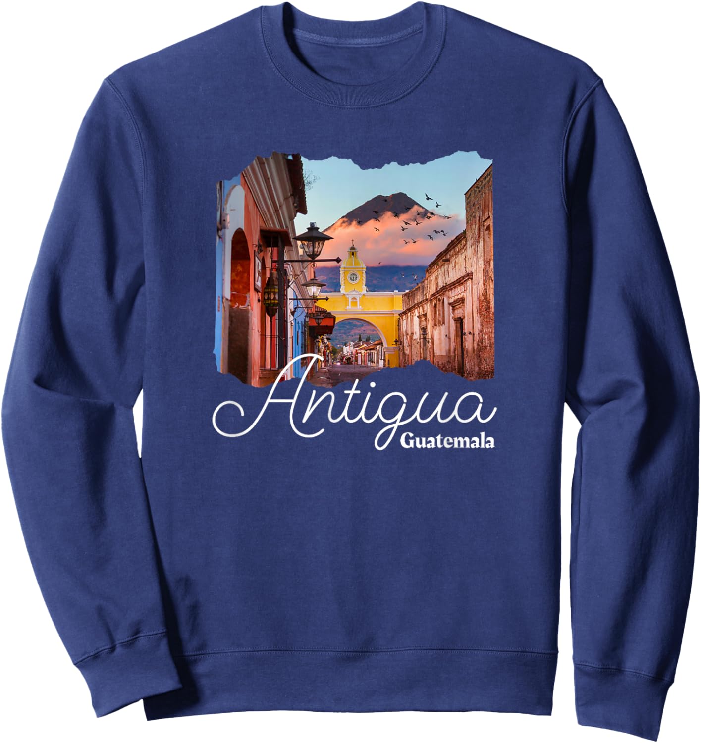Guatemala Antigua Sweatshirt - Sweatshirt | Navy