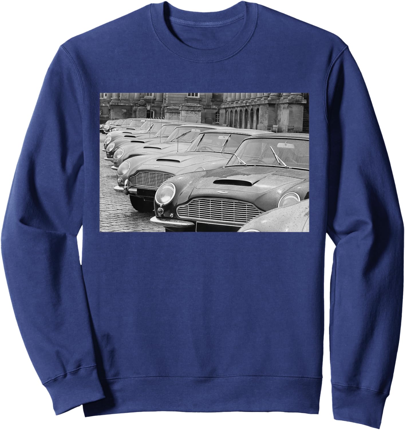 Aston Martin Cars On Display Bond 1967 Sweatshirt - Sweatshirt | Navy