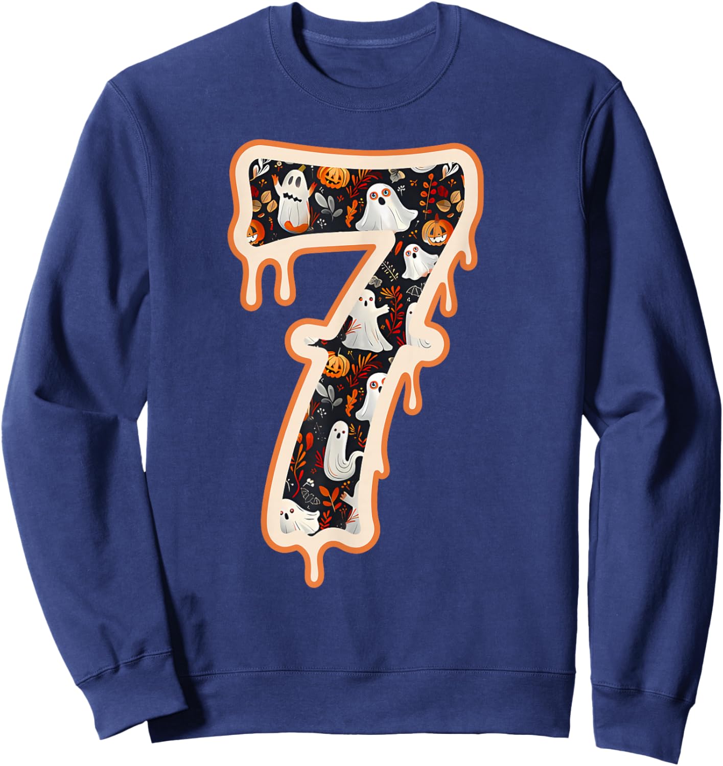 Six Seven Meme 6 7 Halloween Costume Couple Men Women Sweatshirt - Sweatshirt | Navy