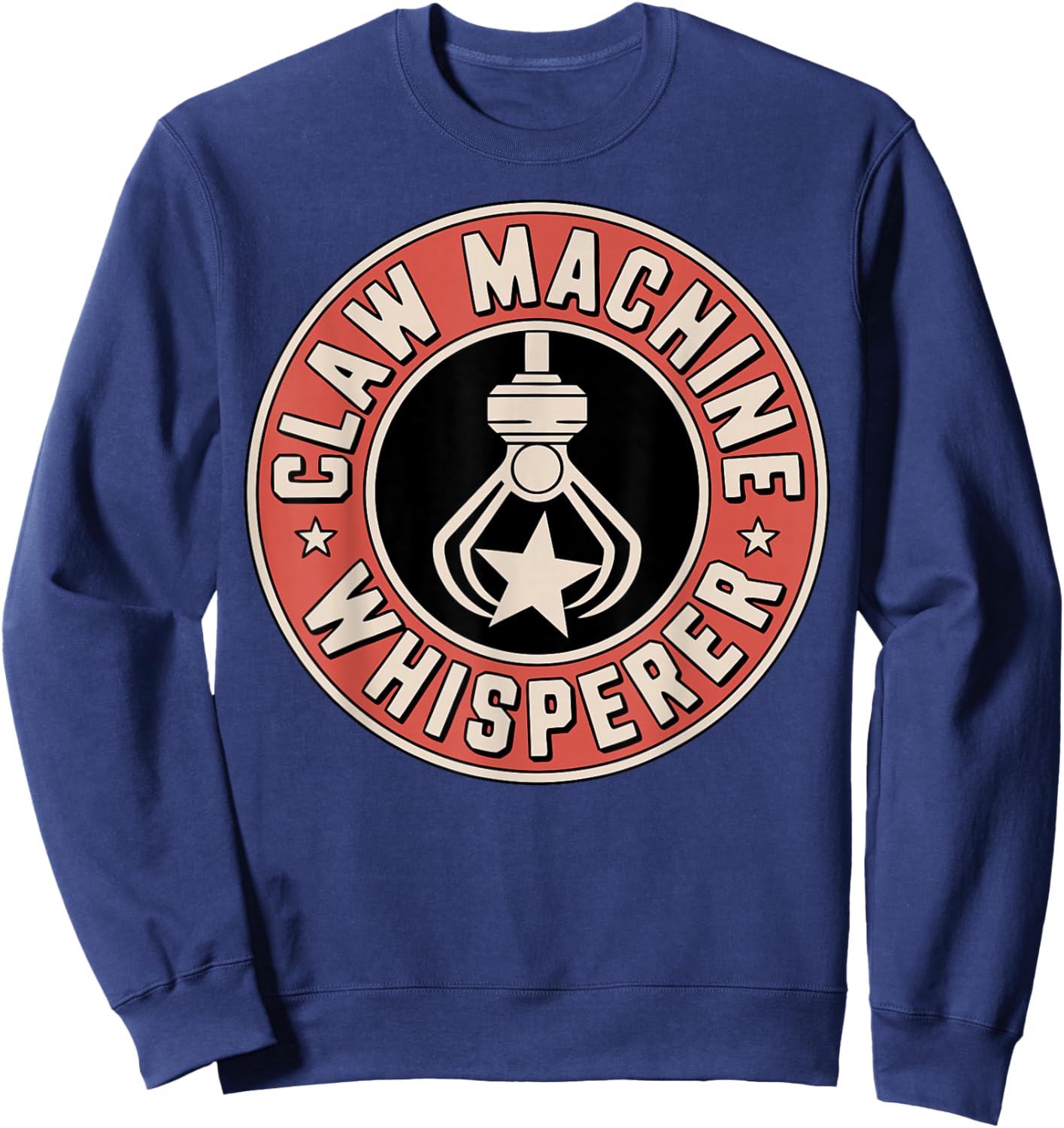 Funny Arcade Claw Machine Sweatshirt - Sweatshirt | Navy
