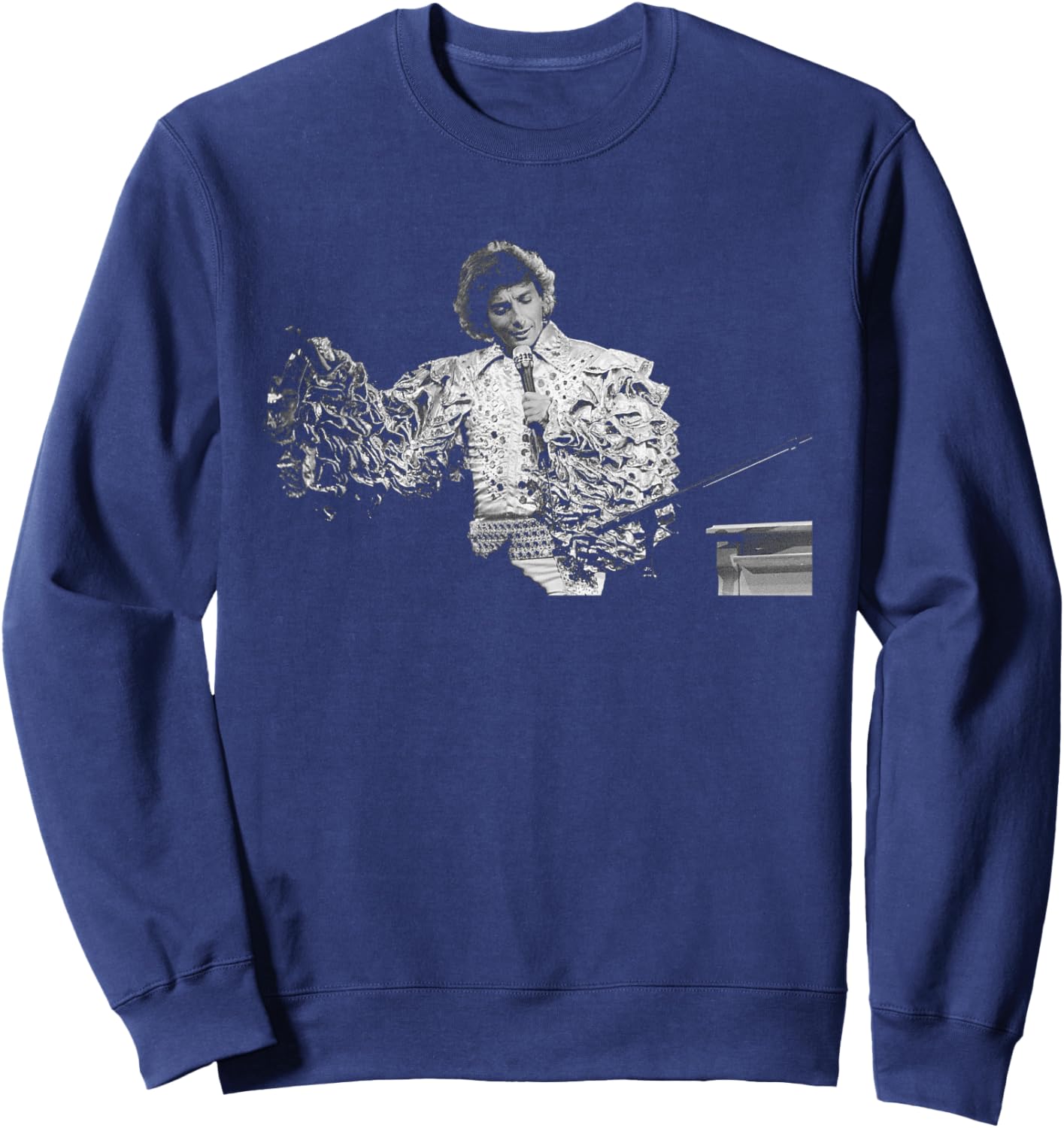 Barry Manilow If I Should Love Again Era 1981 Sweatshirt - Sweatshirt | Navy