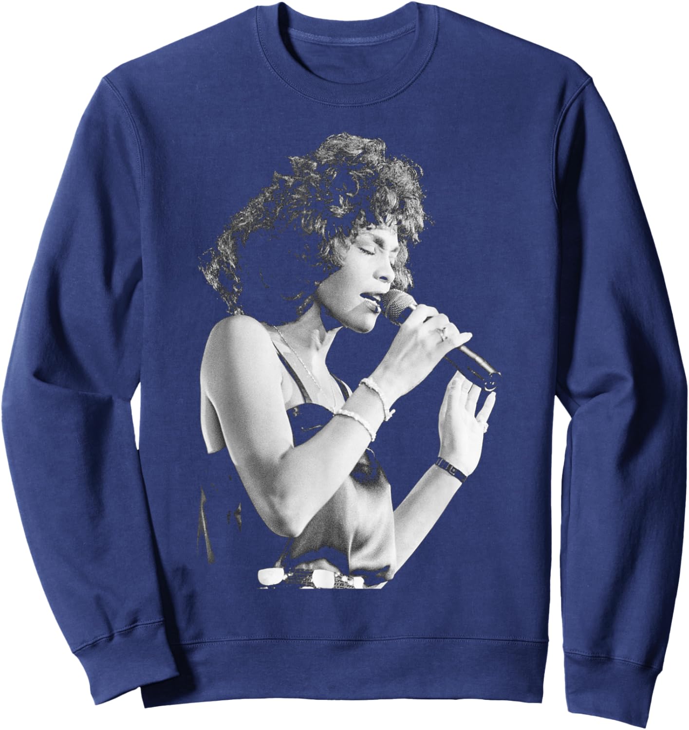 Whitney Houston On Tour I Wanna Dance with Somebody NEC Sweatshirt - Sweatshirt | Navy