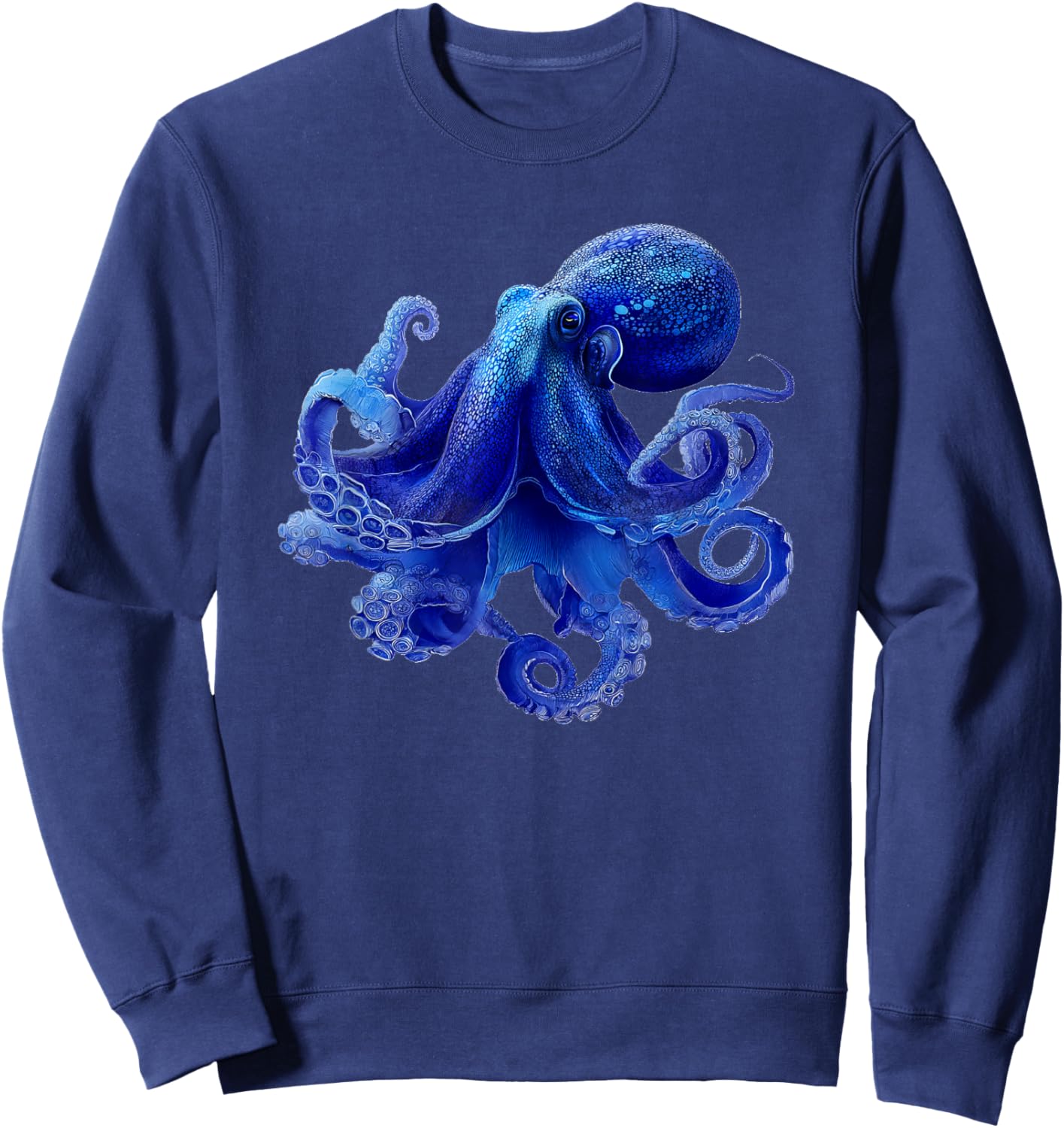 Nice Octopus Costume for Blue Fish and Ocean Lovers Sweatshirt - Sweatshirt | Navy