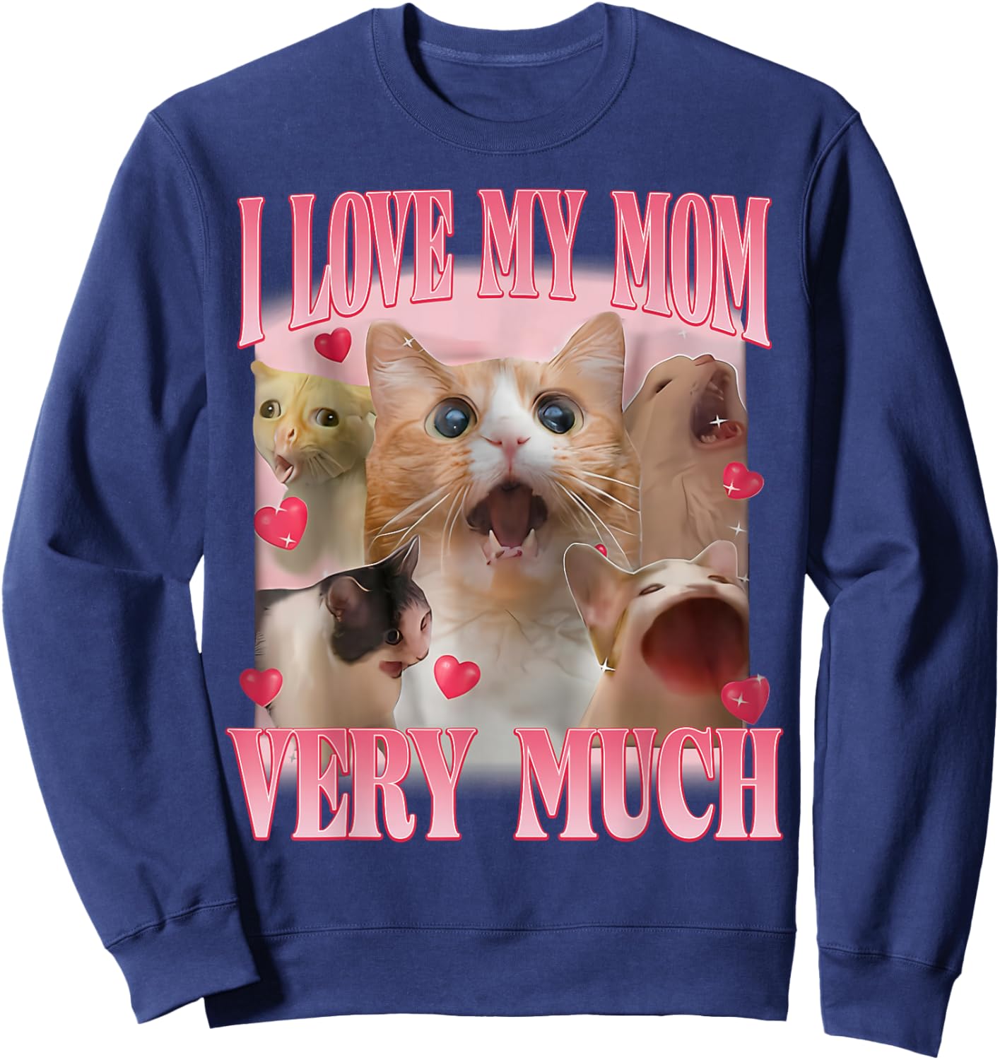 Men Women Sweatshirt - Sweatshirt | Navy
