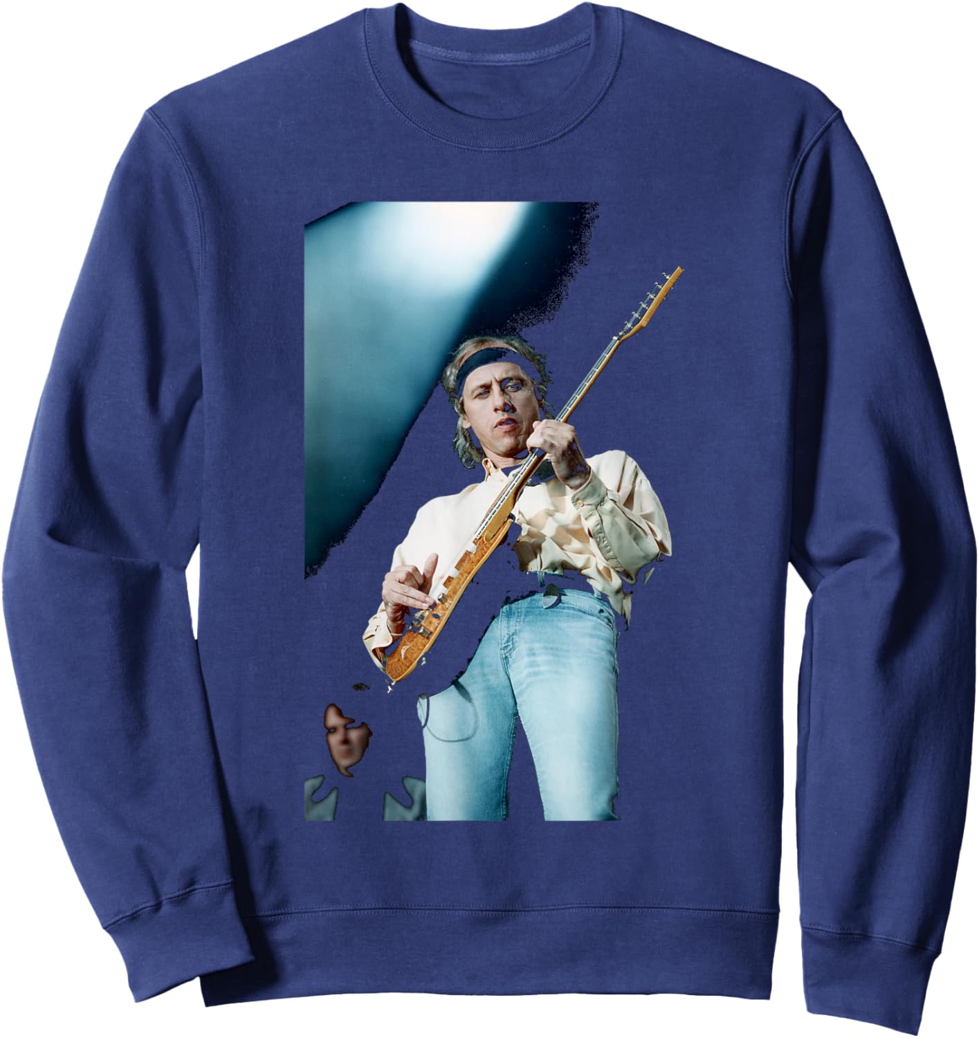 Mark Knopfler Dire Straits Brothers in Arms 1992 Sweatshirt - Sweatshirt | Navy