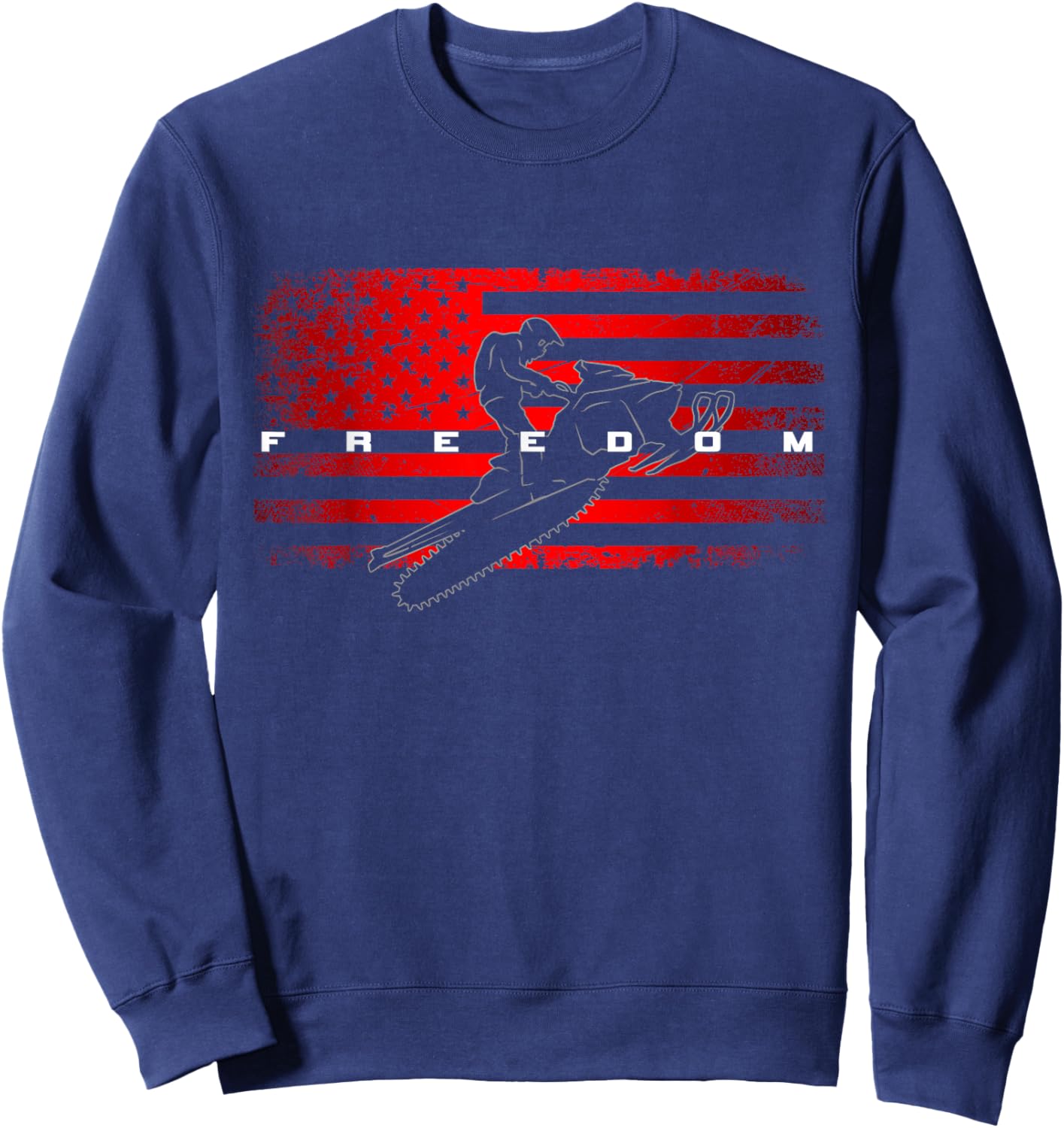 Snowmobile Sweatshirt - Sweatshirt | Navy