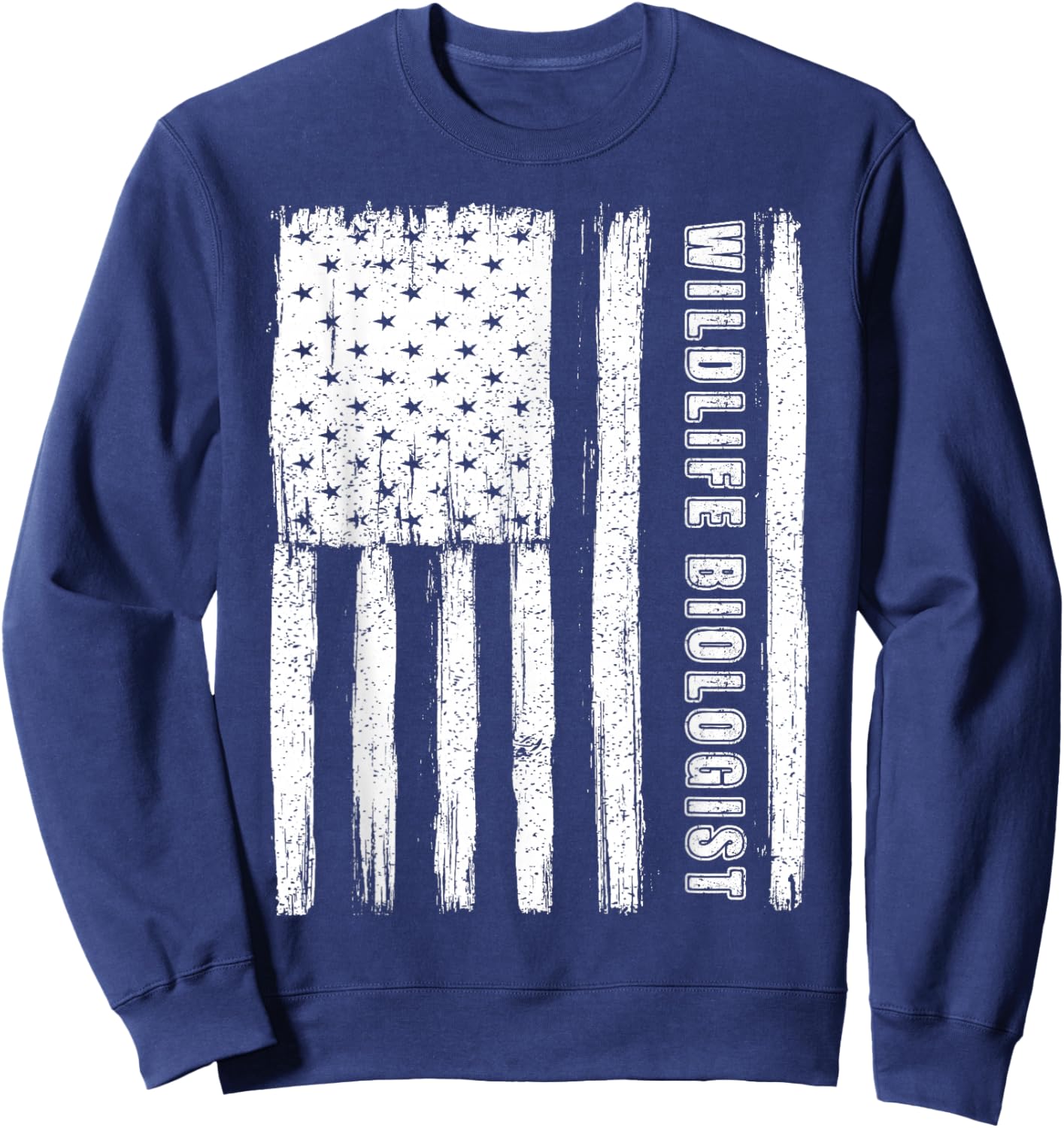 Fourth of July Shirts Funny Wildlife Biologist Sweatshirt - Sweatshirt | Navy