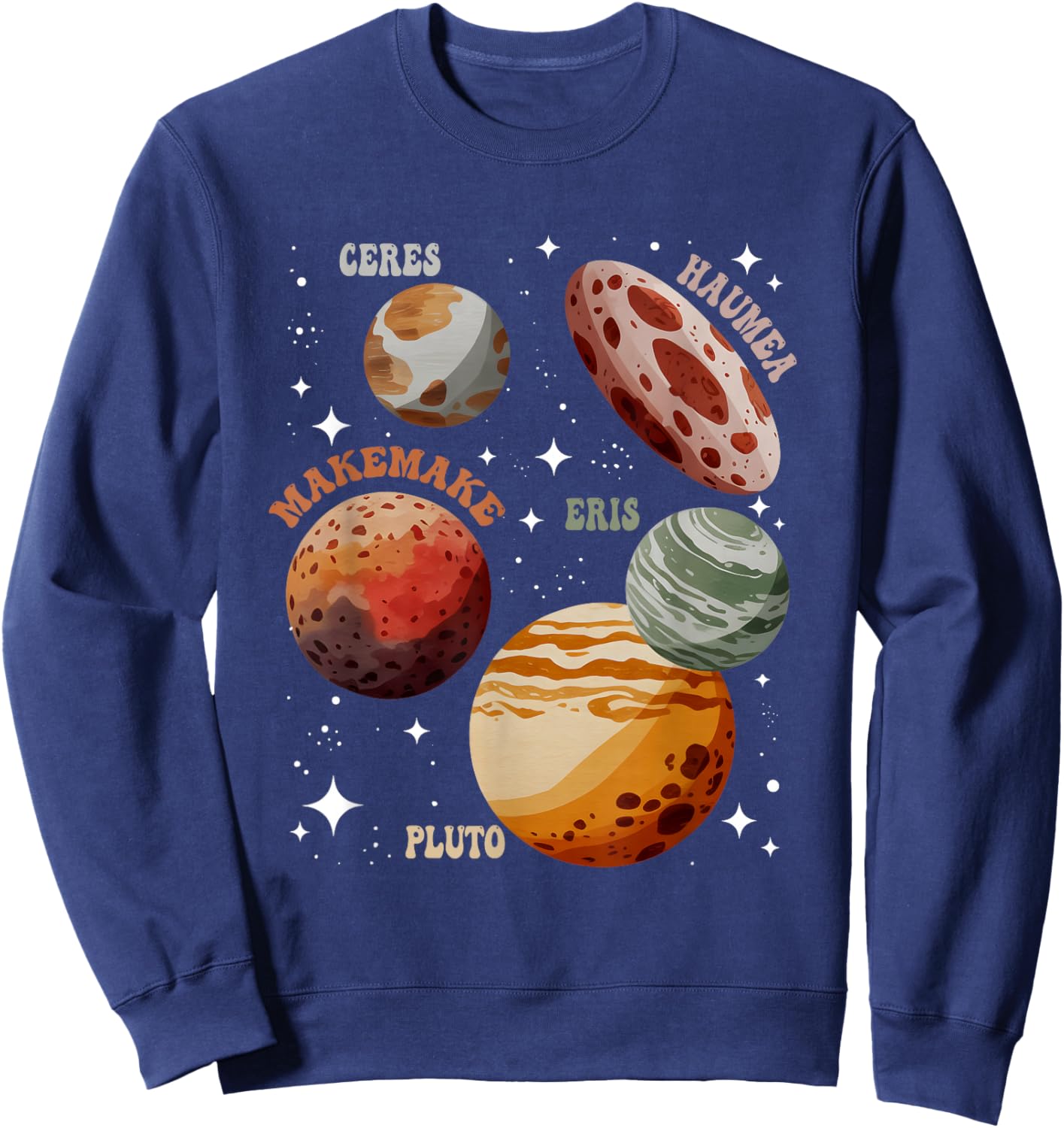 Haumea Space Sweatshirt - Sweatshirt | Navy