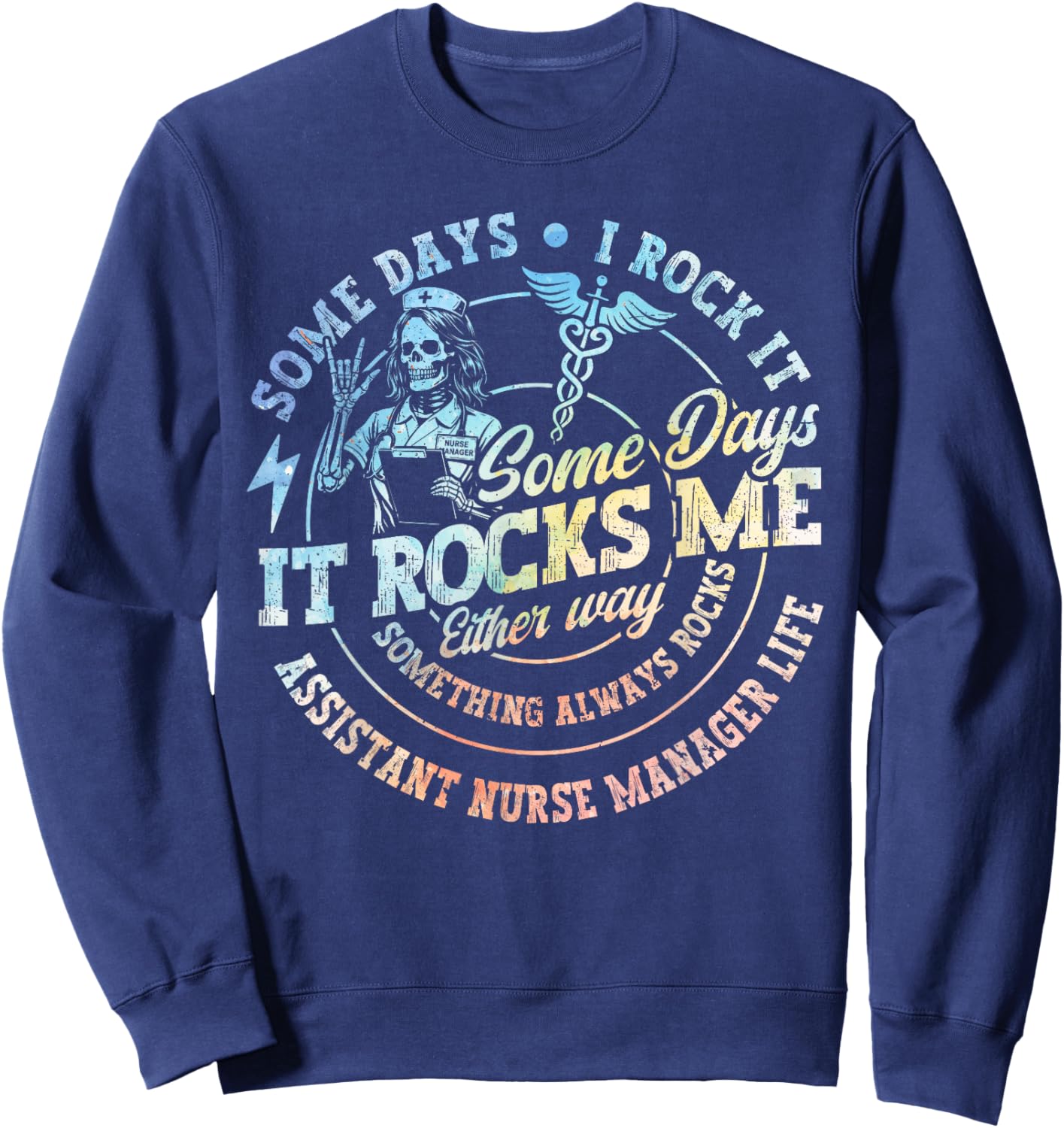 Assistant Nurse Manager Sweatshirt - Sweatshirt | Navy