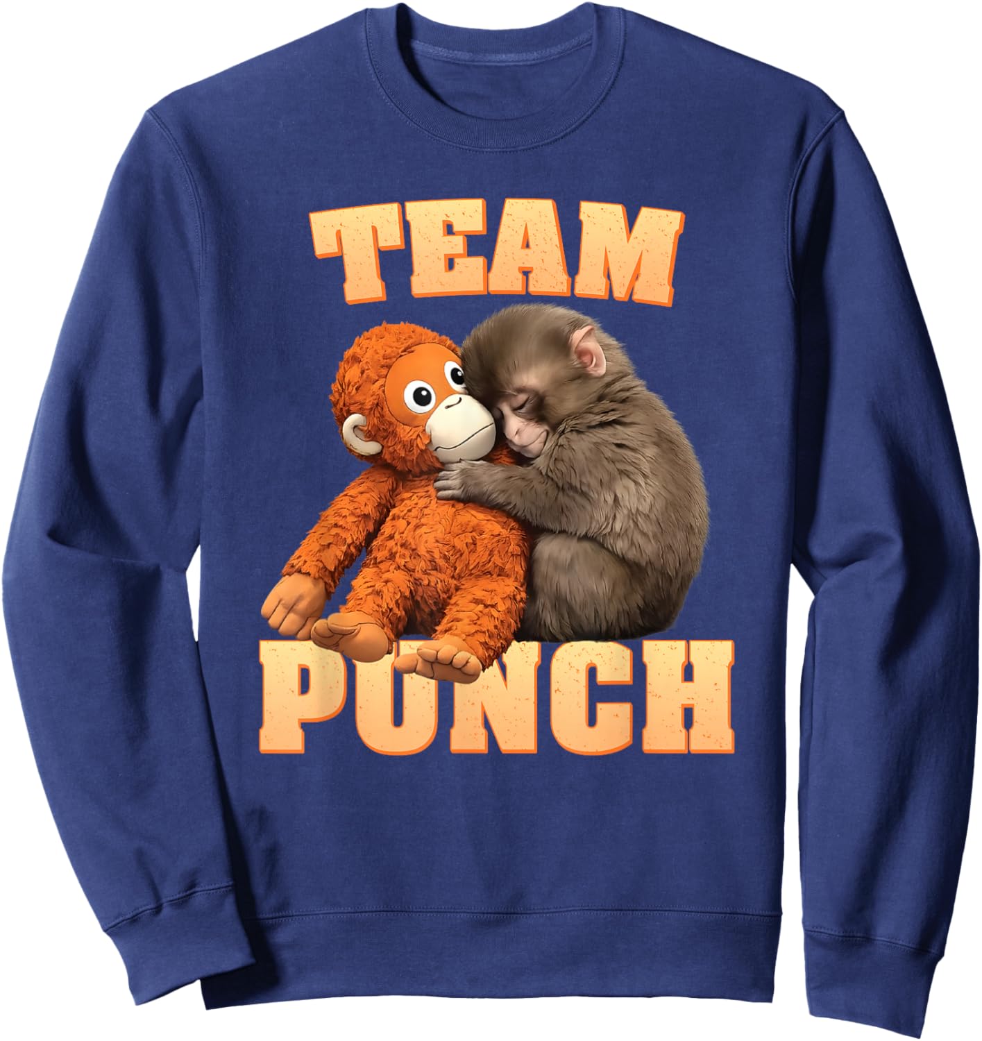Monkey Punch Team Punch Sweatshirt - Sweatshirt | Navy