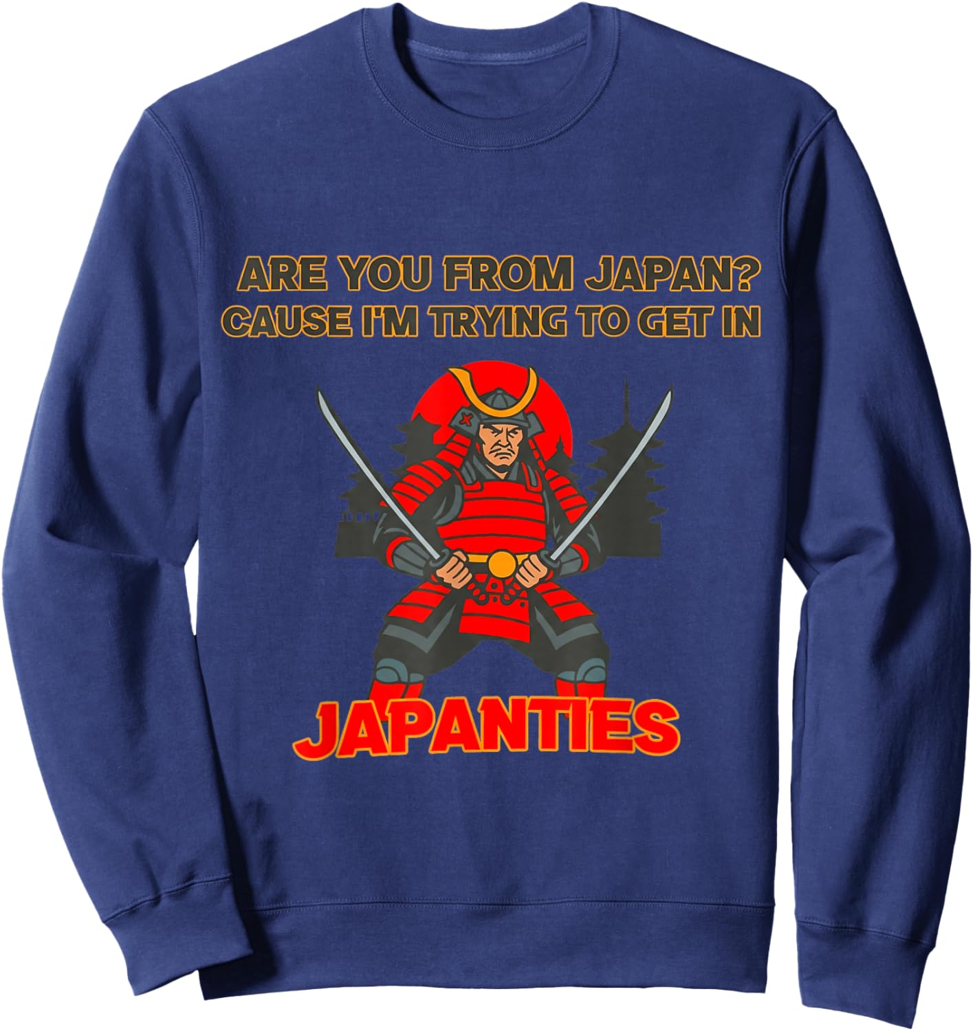 Funny Meme Sweatshirt - Sweatshirt | Navy