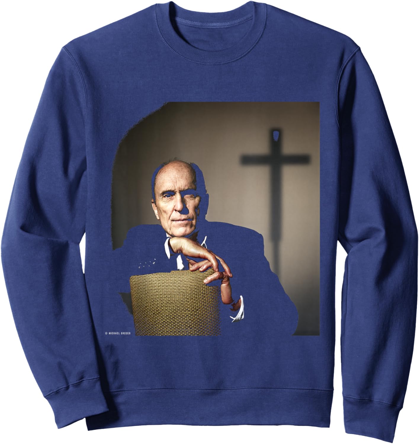 Robert Duvall Apocalypse Now The Godfather by Michael Grecco Sweatshirt - Sweatshirt | Navy