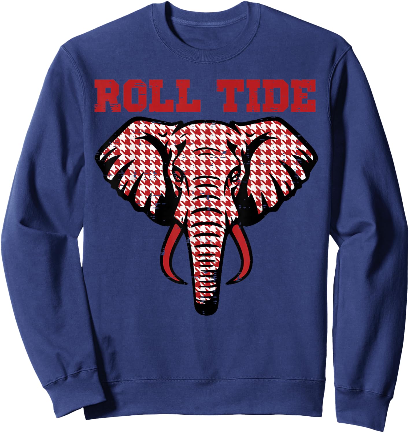 Elephant Roll Tide Women Kids Boys Girls Youth Teen Men Sweatshirt - Sweatshirt | Navy
