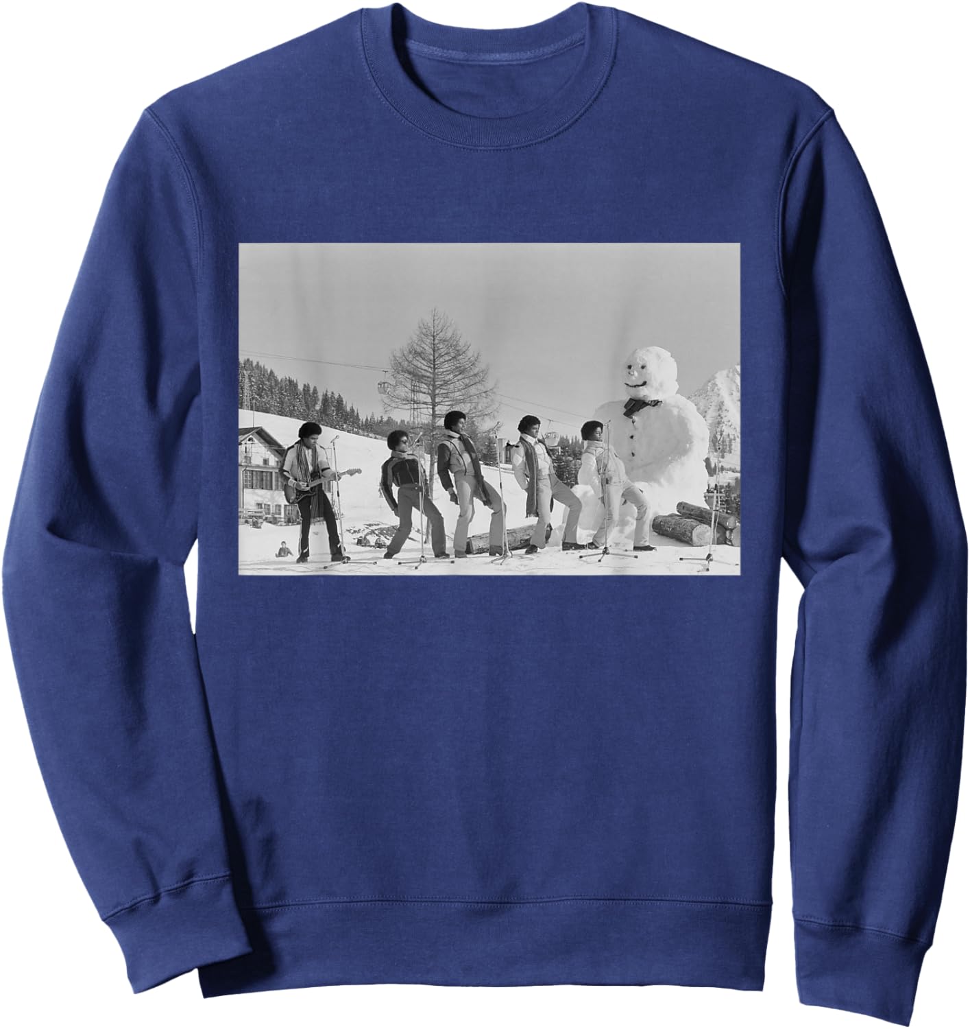 The Jackson 5 Live Featuring Michael Jackson Sweatshirt - Sweatshirt | Navy