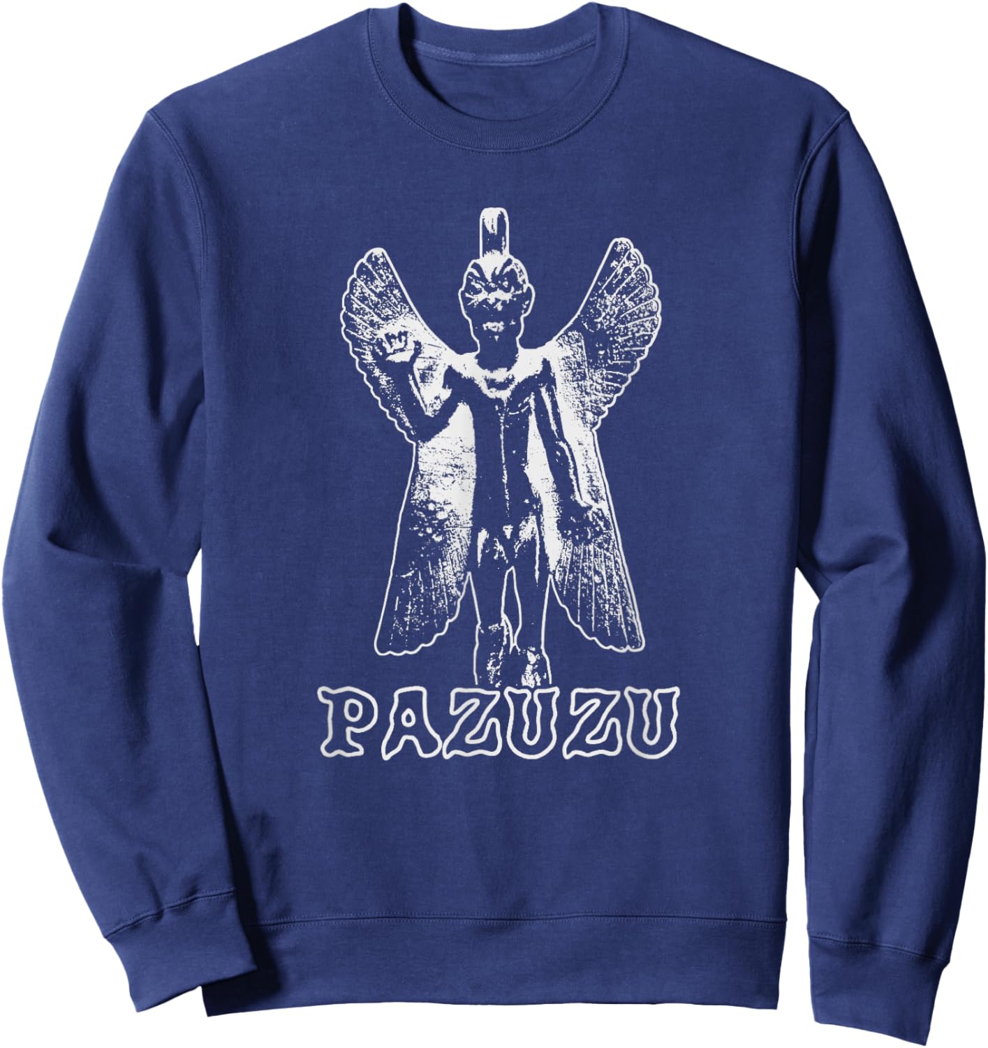 Pazuzu Ancient Mesopotamian Demon God Vintage Myth Sweatshirt - Sweatshirt | Navy