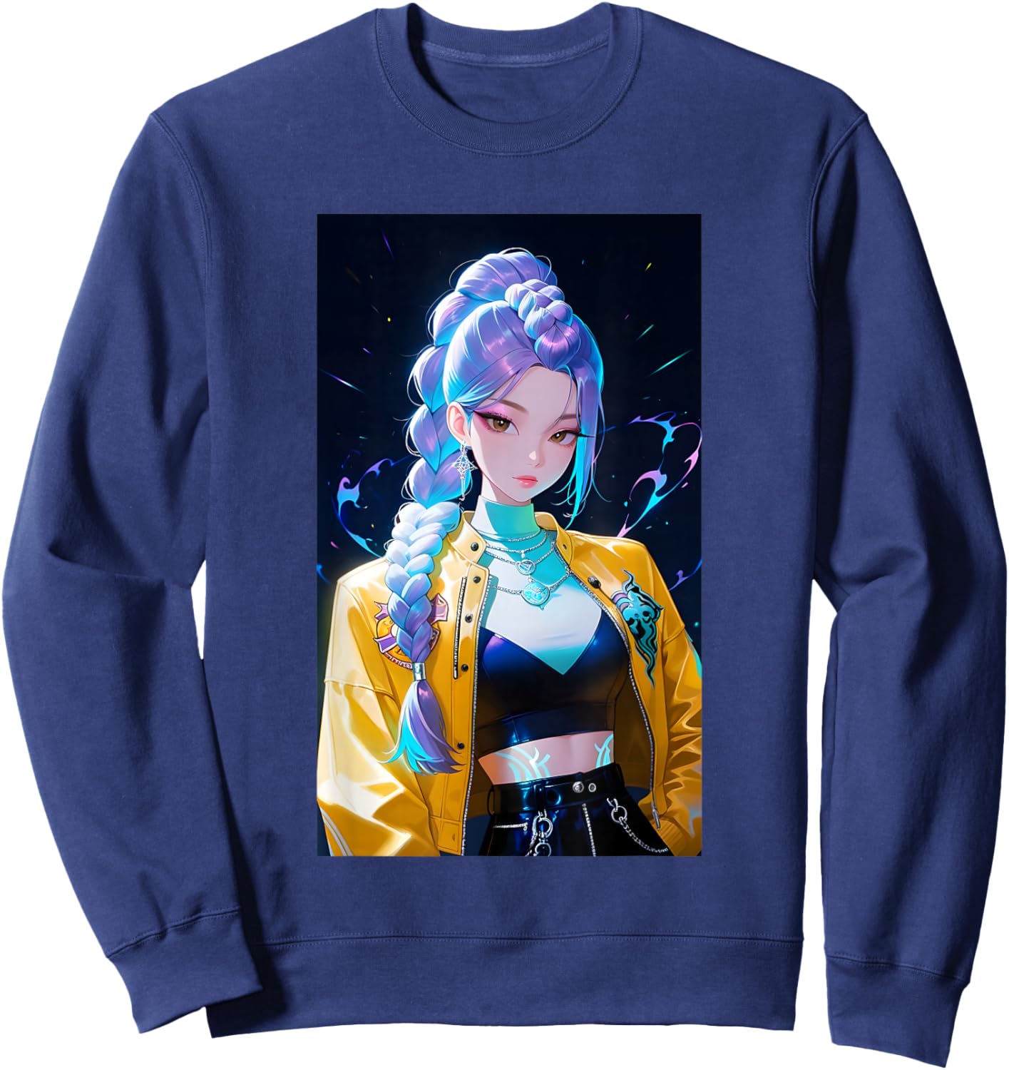 Cute Rumi Sweatshirt - Sweatshirt | Navy