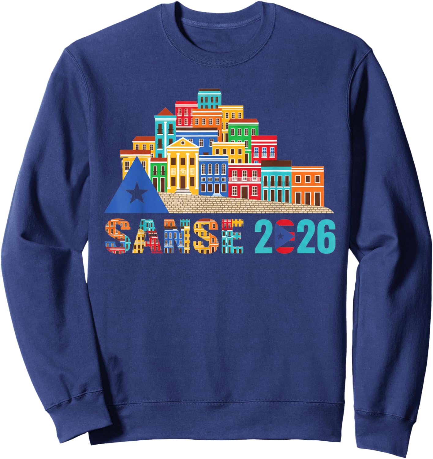 Balcones De Cora Sanse 2026 Juan San Festival San Sebastian Sweatshirt - Sweatshirt | Navy