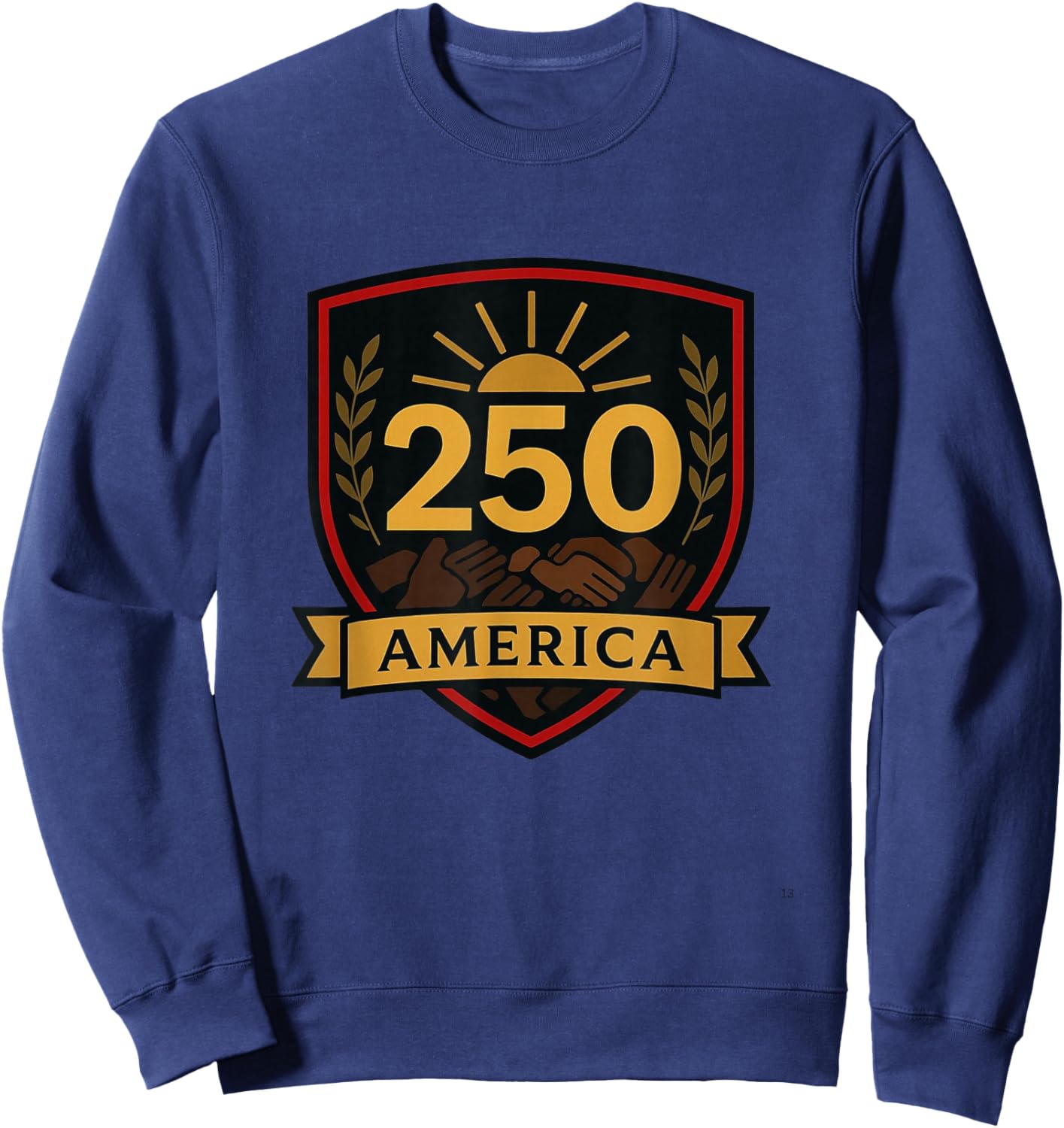 America 250th Anniversary Multicultural Unity Sweatshirt - Sweatshirt | Navy