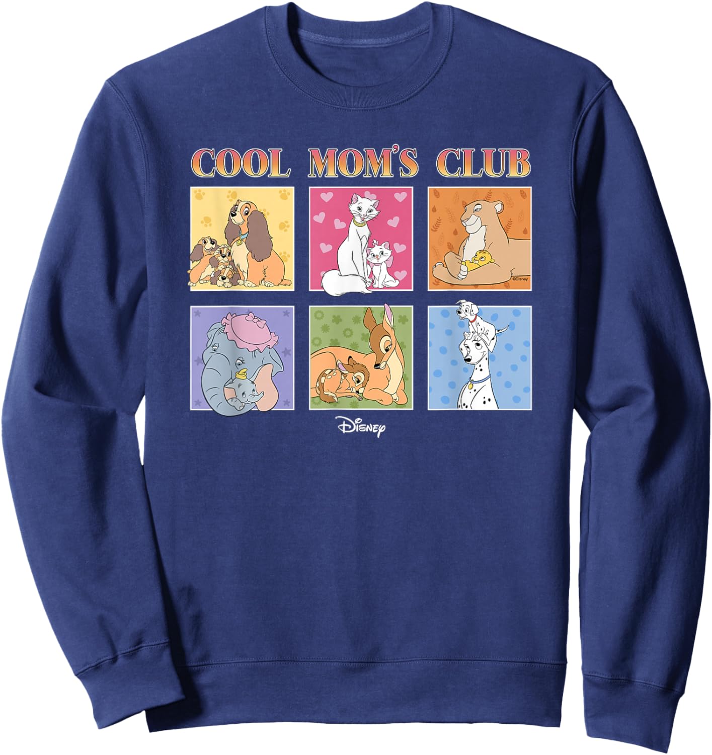 Disney Classic Cool Mom's Club Mother's Day Sweatshirt - Sweatshirt | Navy