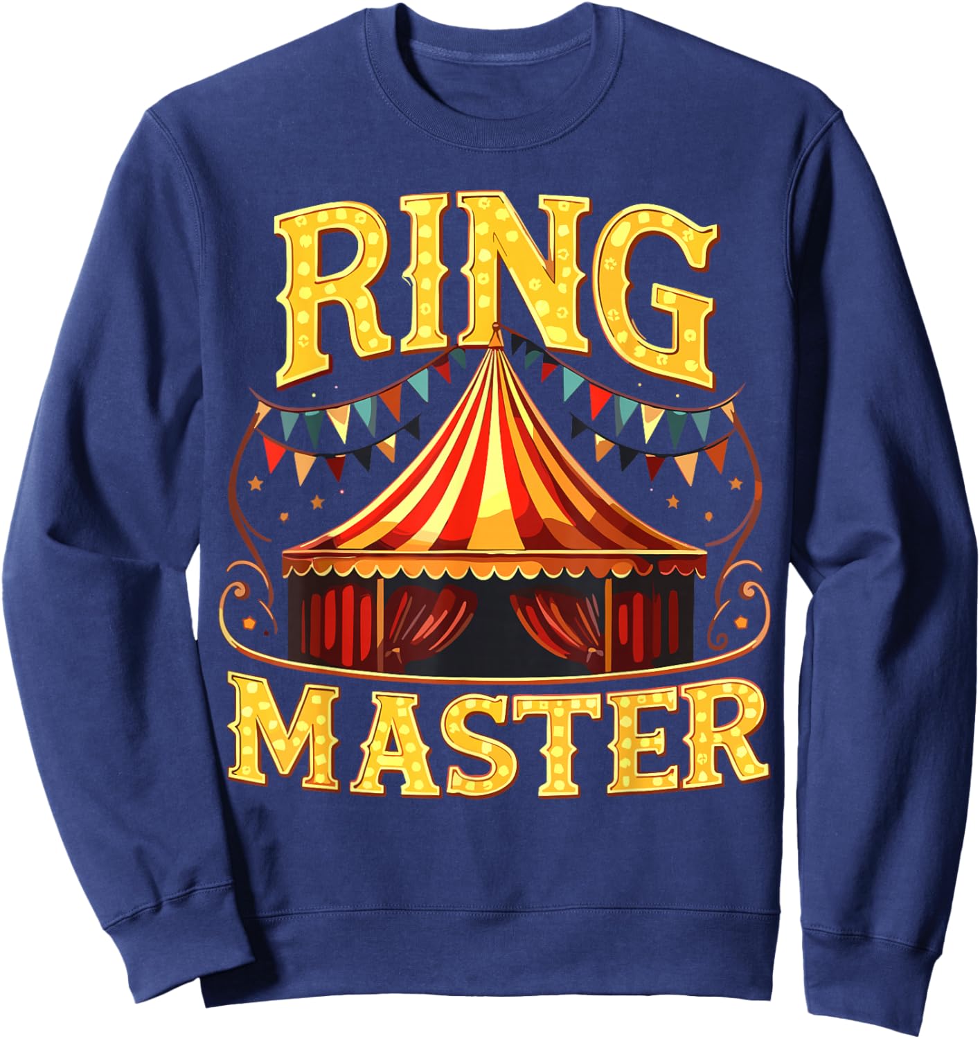 Ring Master Circus Staff Carnival Party Sweatshirt - Sweatshirt | Navy