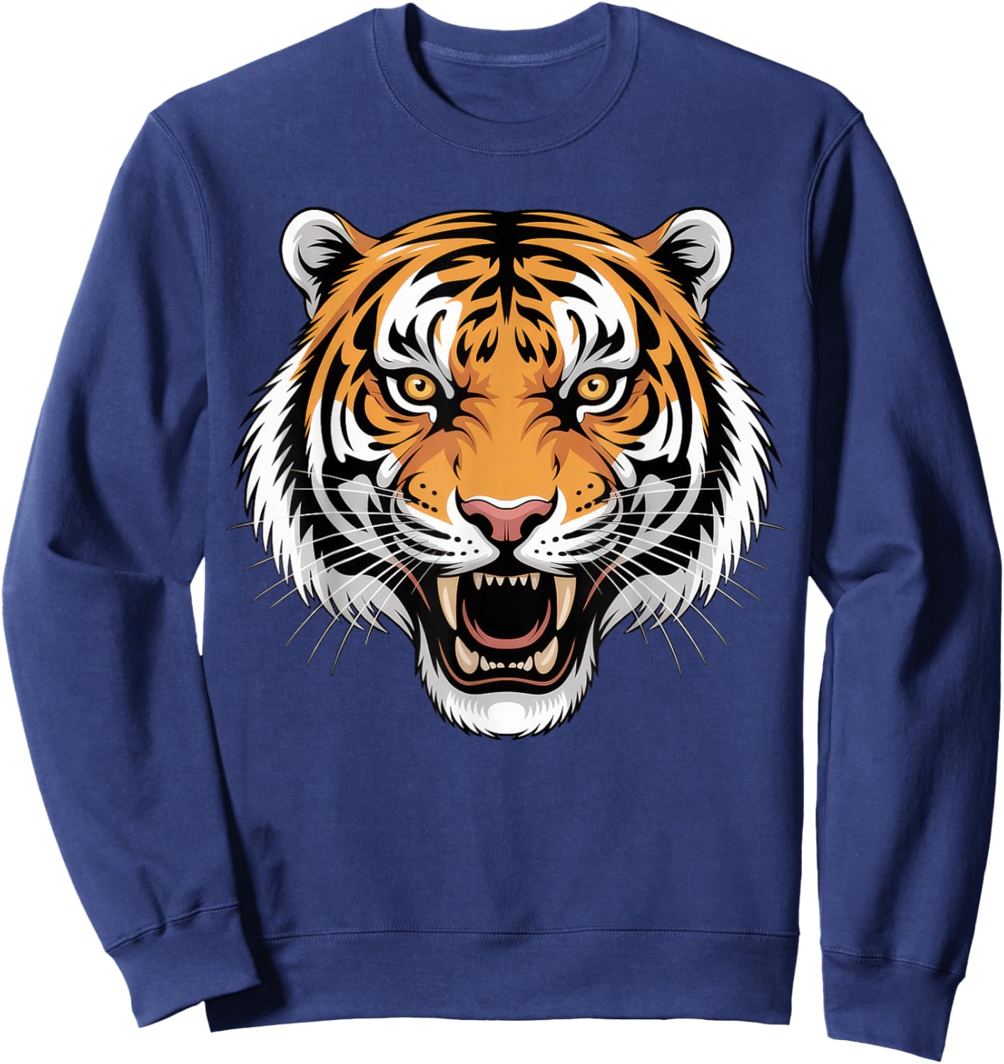 Roaring Tiger Graphic Sweatshirt - Sweatshirt | Navy