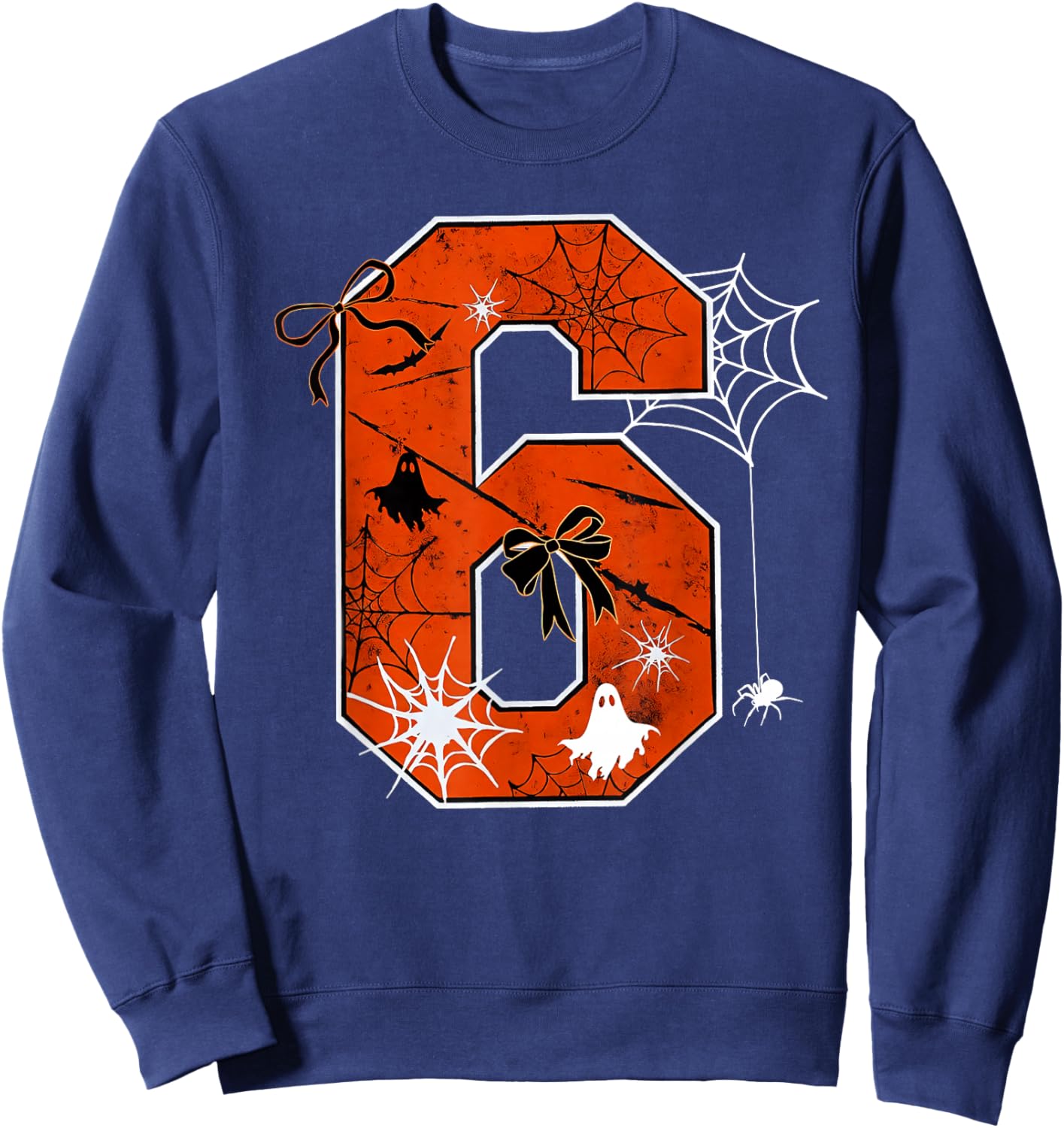 Funny 67 Six Seven Meme Couple Matching Halloween Costume Sweatshirt - Sweatshirt | Navy
