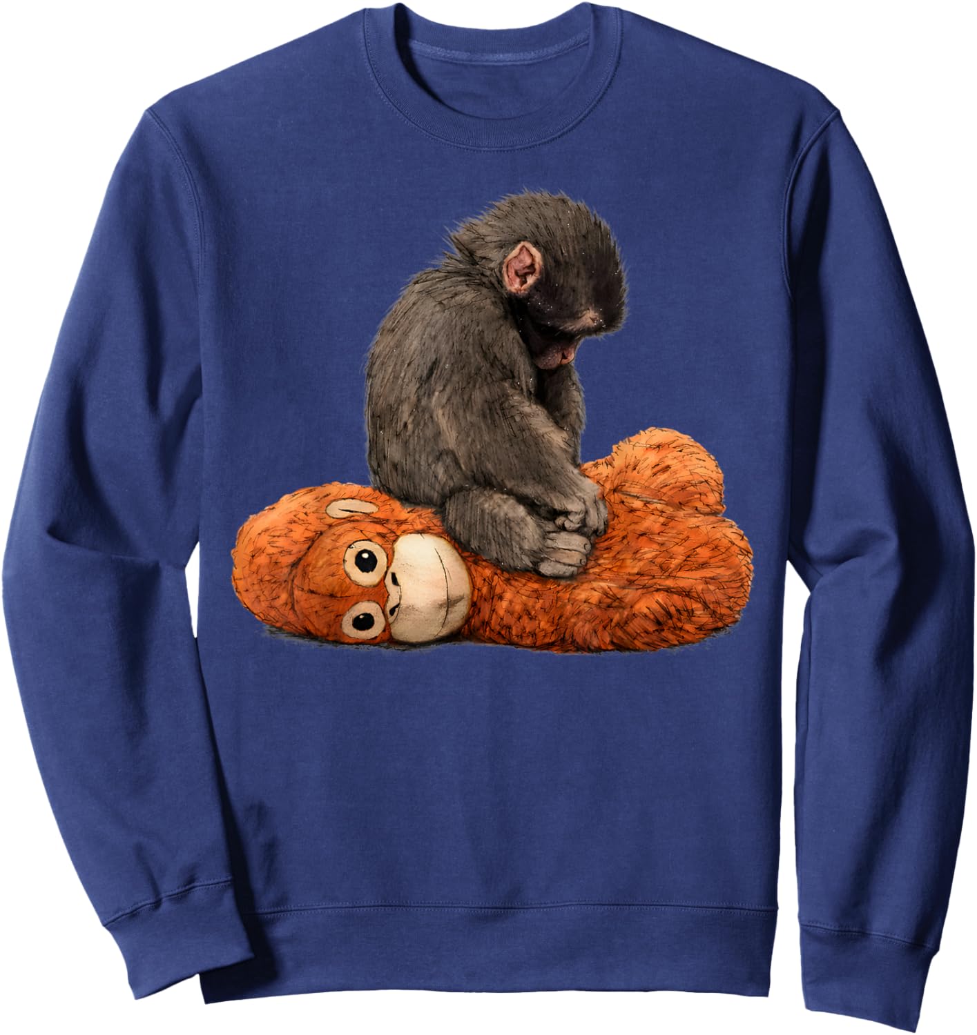 Baby Monkey Punch Sweatshirt - Sweatshirt | Navy
