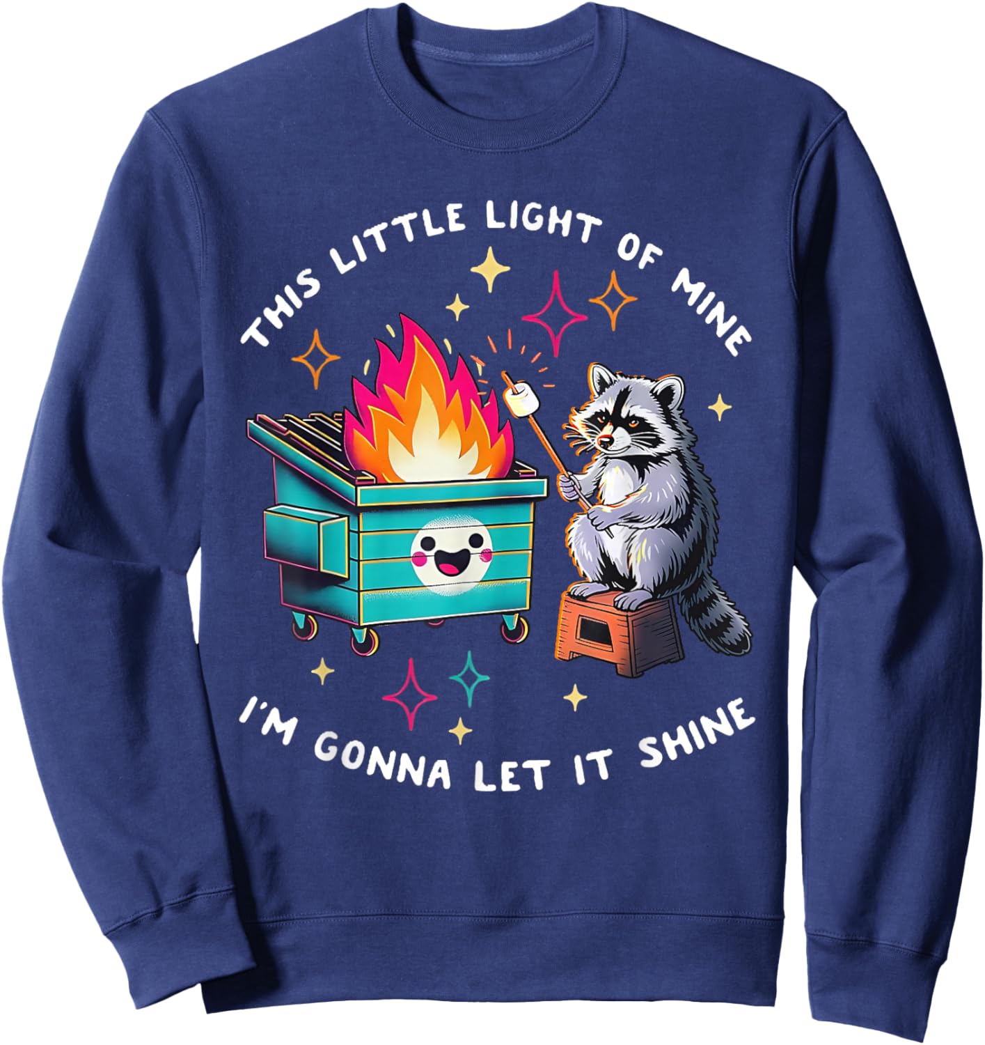 Meme Sweatshirt - Sweatshirt | Navy