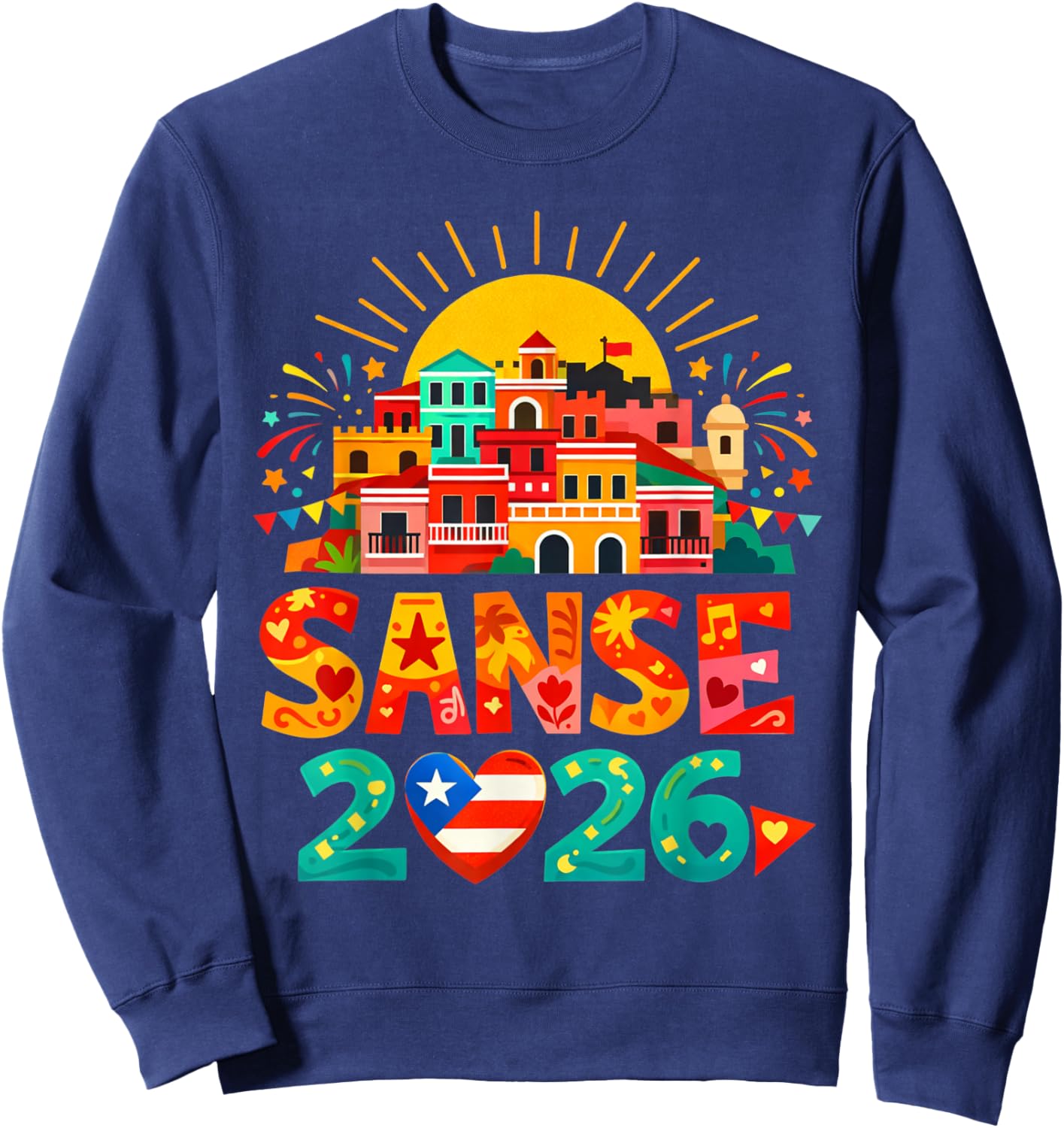 Balcones De Cora Sanse 2026 Juan San Festival San Sebastian Sweatshirt - Sweatshirt | Navy