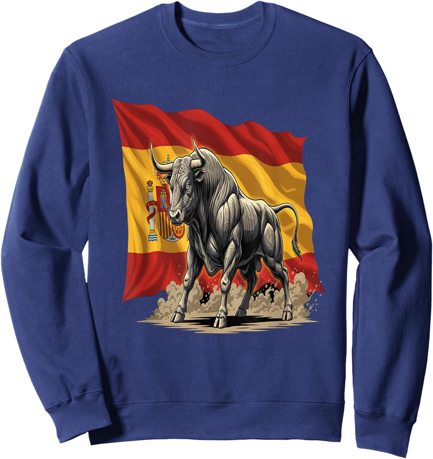 Spain , Spanish Clothes, Spain Shirts Spain Sweatshirt - Sweatshirt | Navy