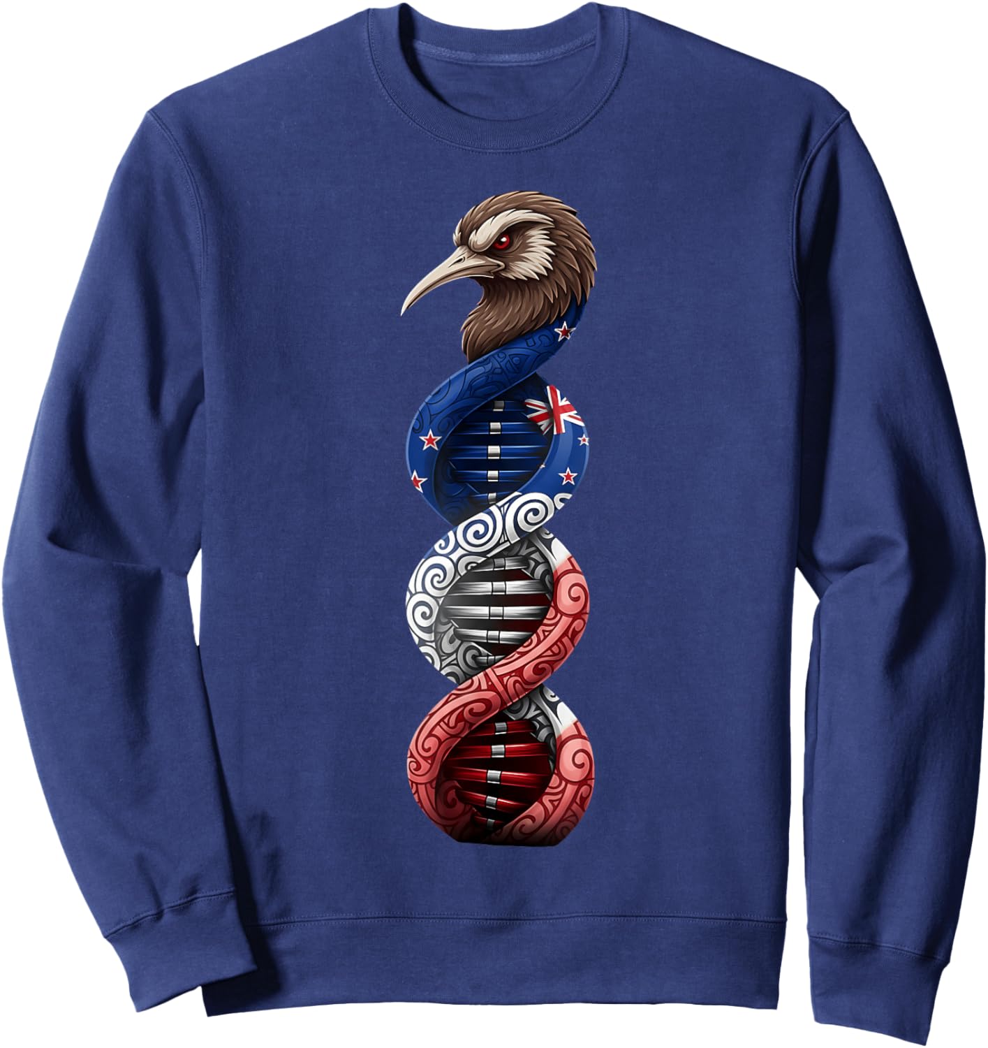 New Zealand Flag Sweatshirt - Sweatshirt | Navy