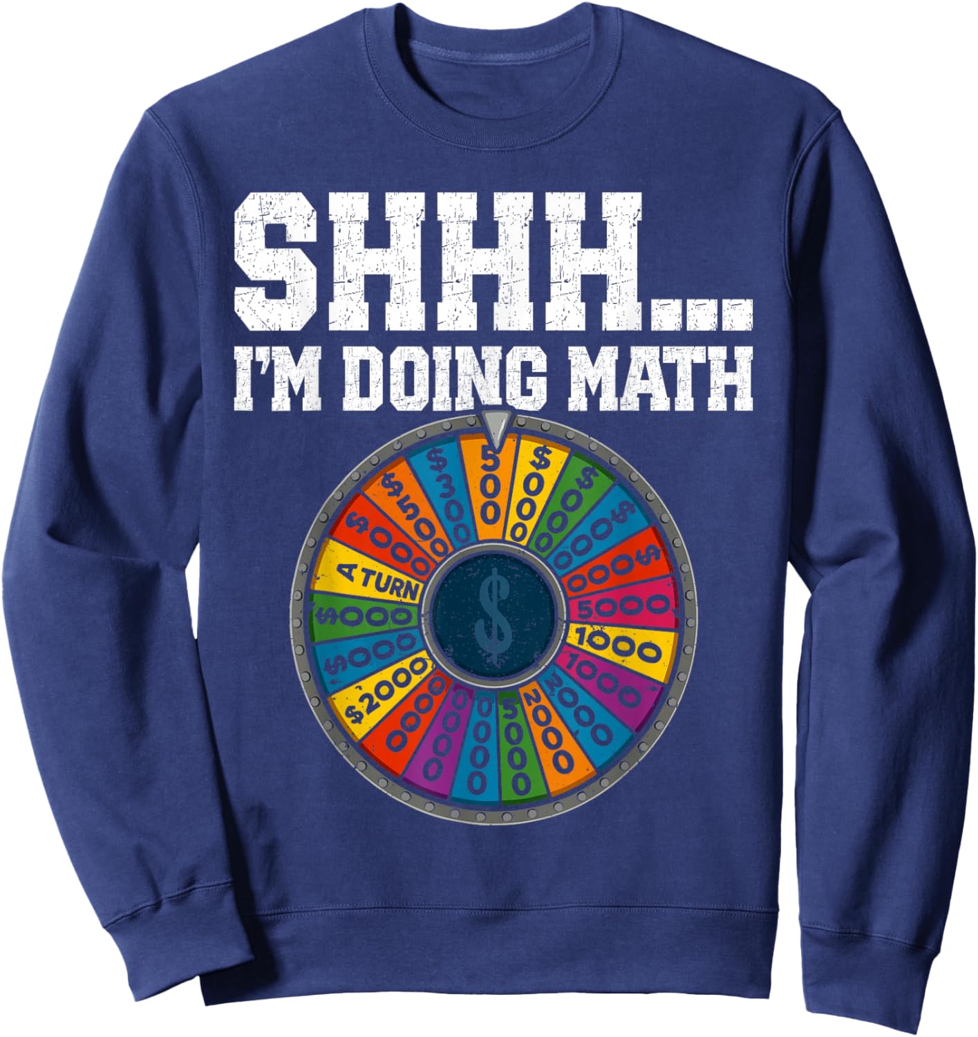 Funny Game Show Contestant Sweatshirt - Sweatshirt | Navy
